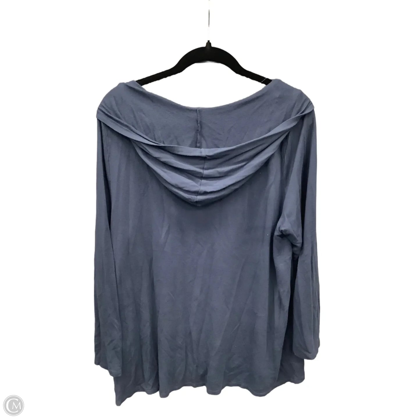 Top Long Sleeve By Clothes Mentor In Blue, Size: 2x