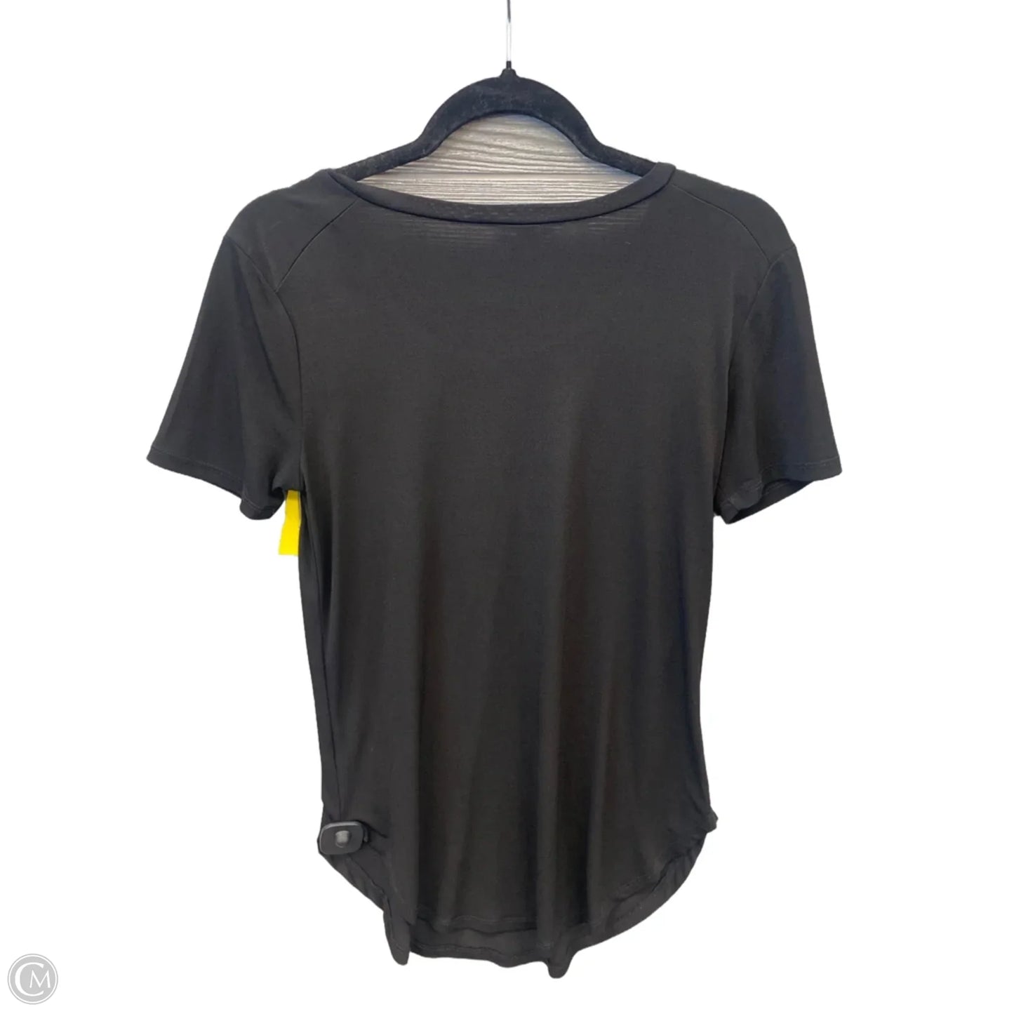 Top Short Sleeve By Zenana In Black, Size: S