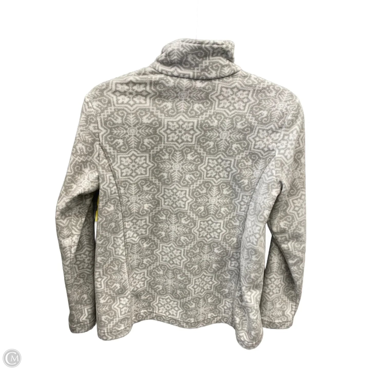 Sweatshirt Collar By Lands End In Grey, Size: Xs