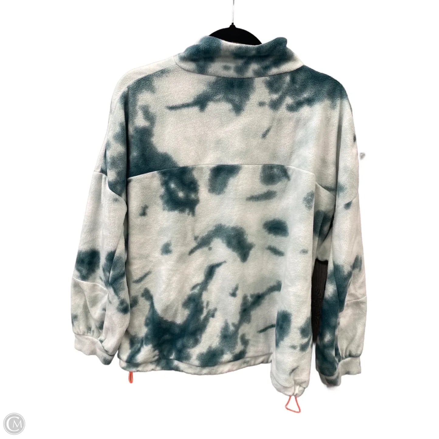 Sweatshirt Collar By Clothes Mentor In Green, Size: M