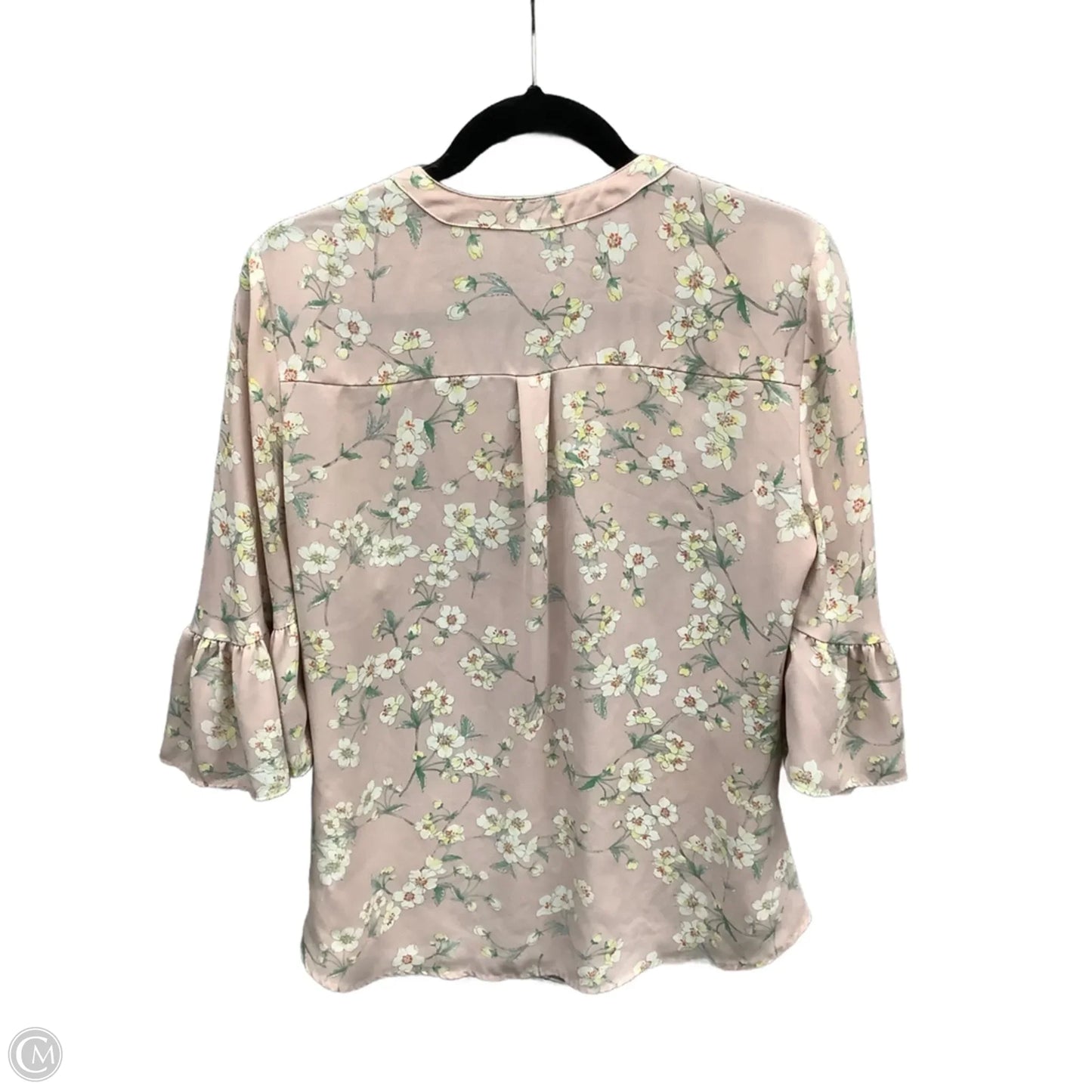 Top Long Sleeve By Express In Pink, Size: M