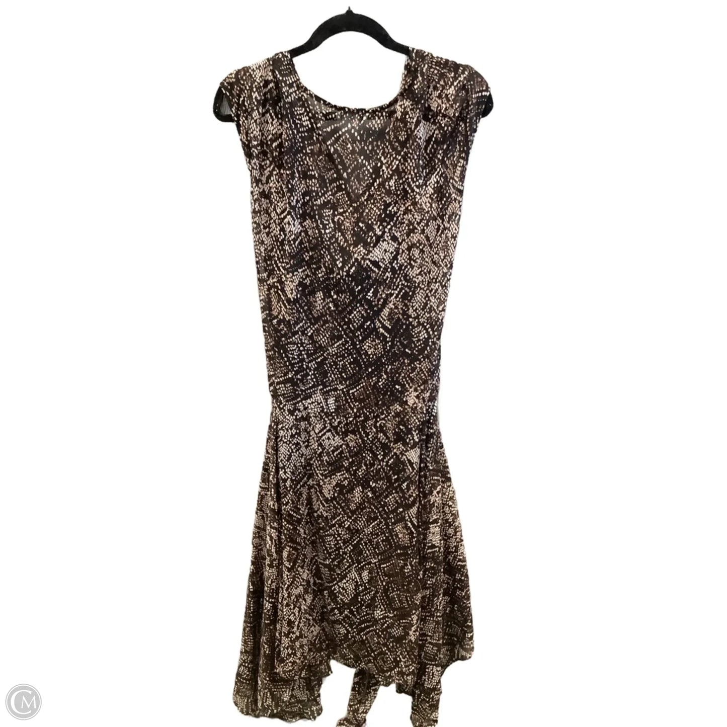 Dress Casual Maxi By Dkny In Black, Size: Xl