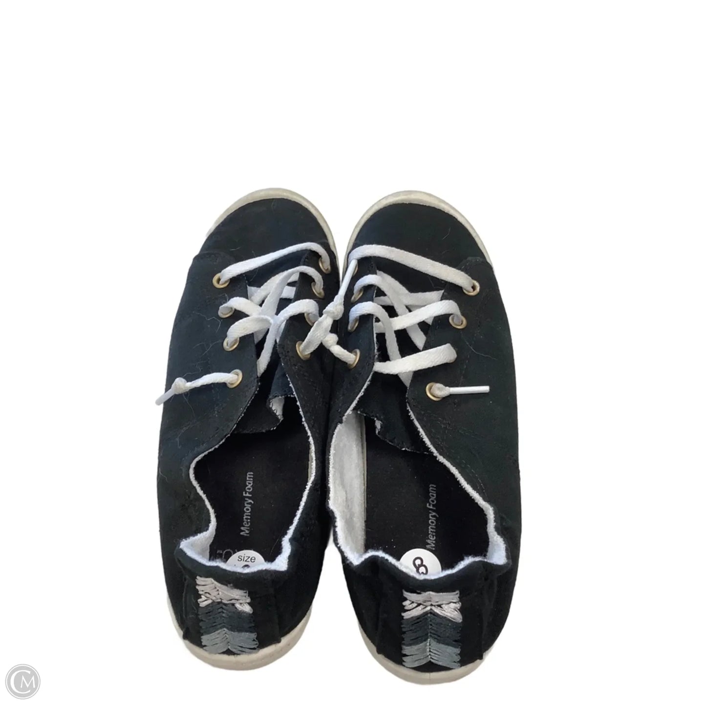 Shoes Flats By Time And Tru In Black, Size: 8