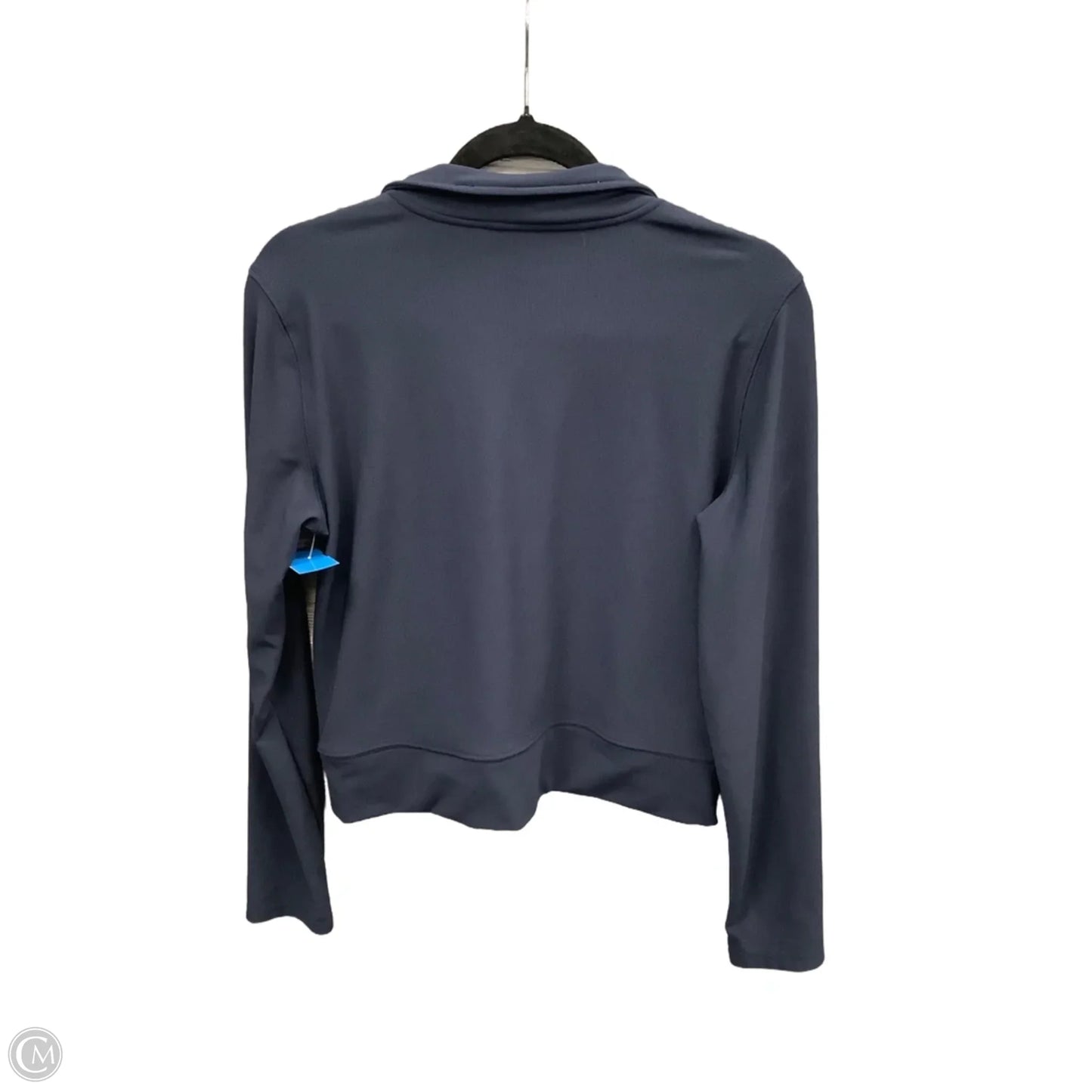 Athletic Sweatshirt Collar By Clothes Mentor In Navy, Size: Xl