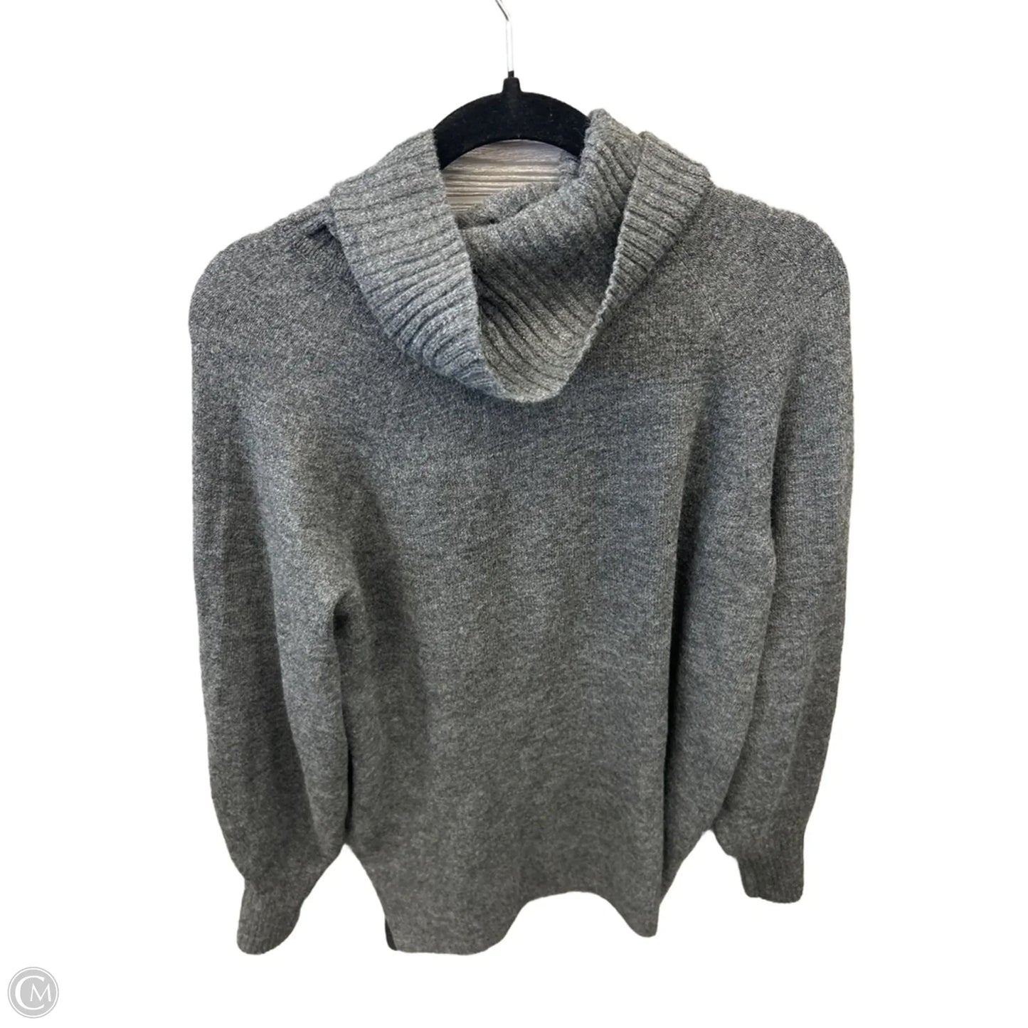 Top Long Sleeve By Banana Republic In Grey, Size: M