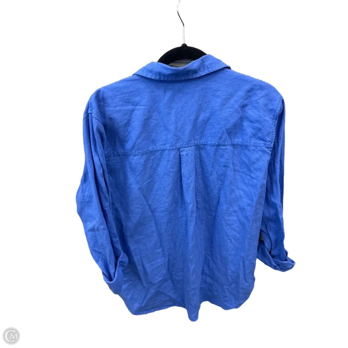 Top Long Sleeve By Universal Thread In Blue, Size: L
