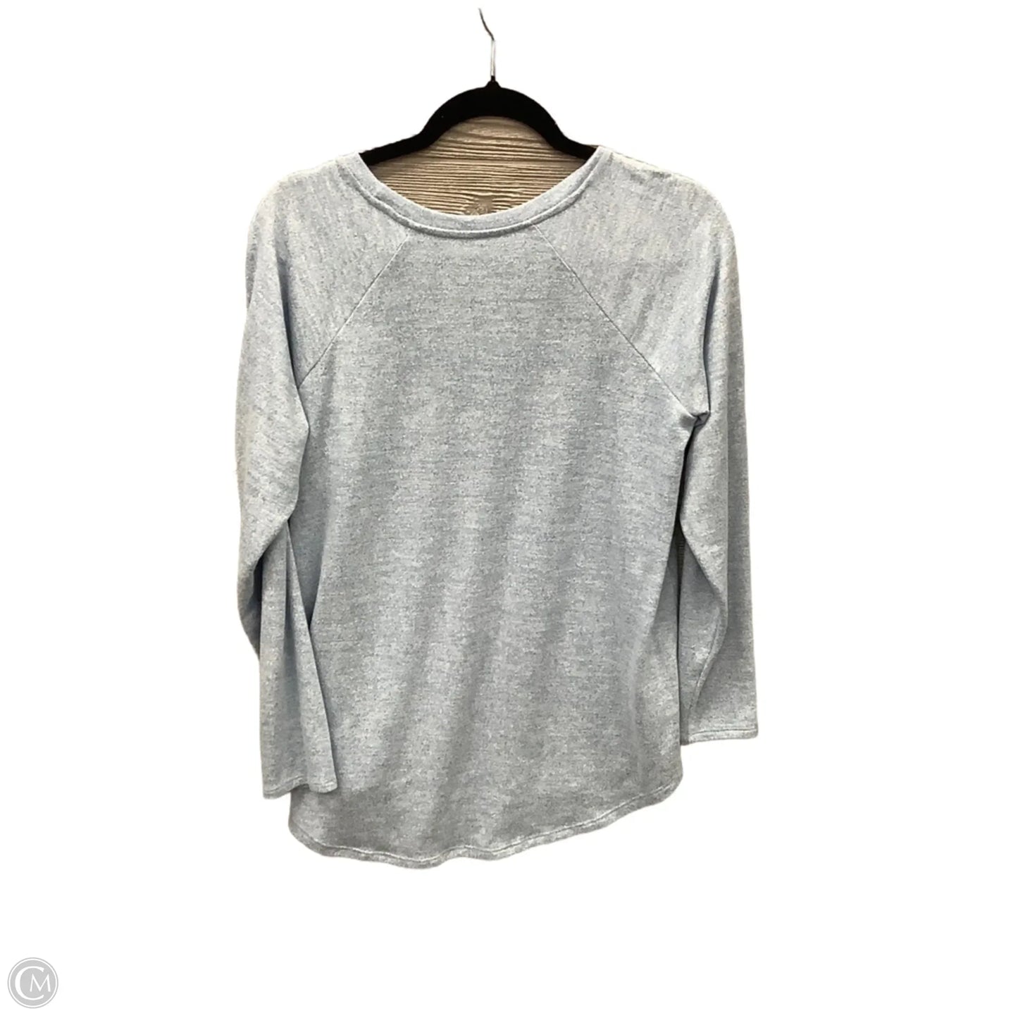 Top Long Sleeve By American Eagle In Blue, Size: M