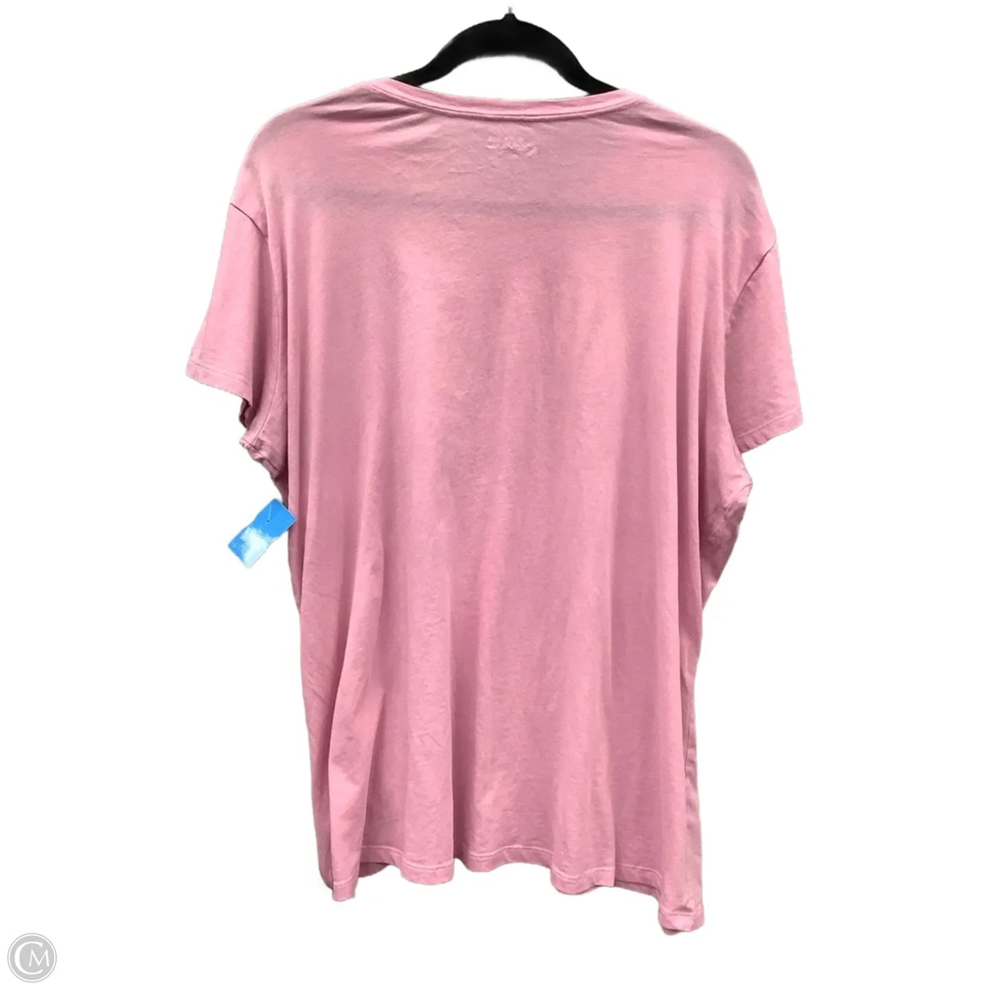 Top Short Sleeve By Columbia In Pink, Size: 2x