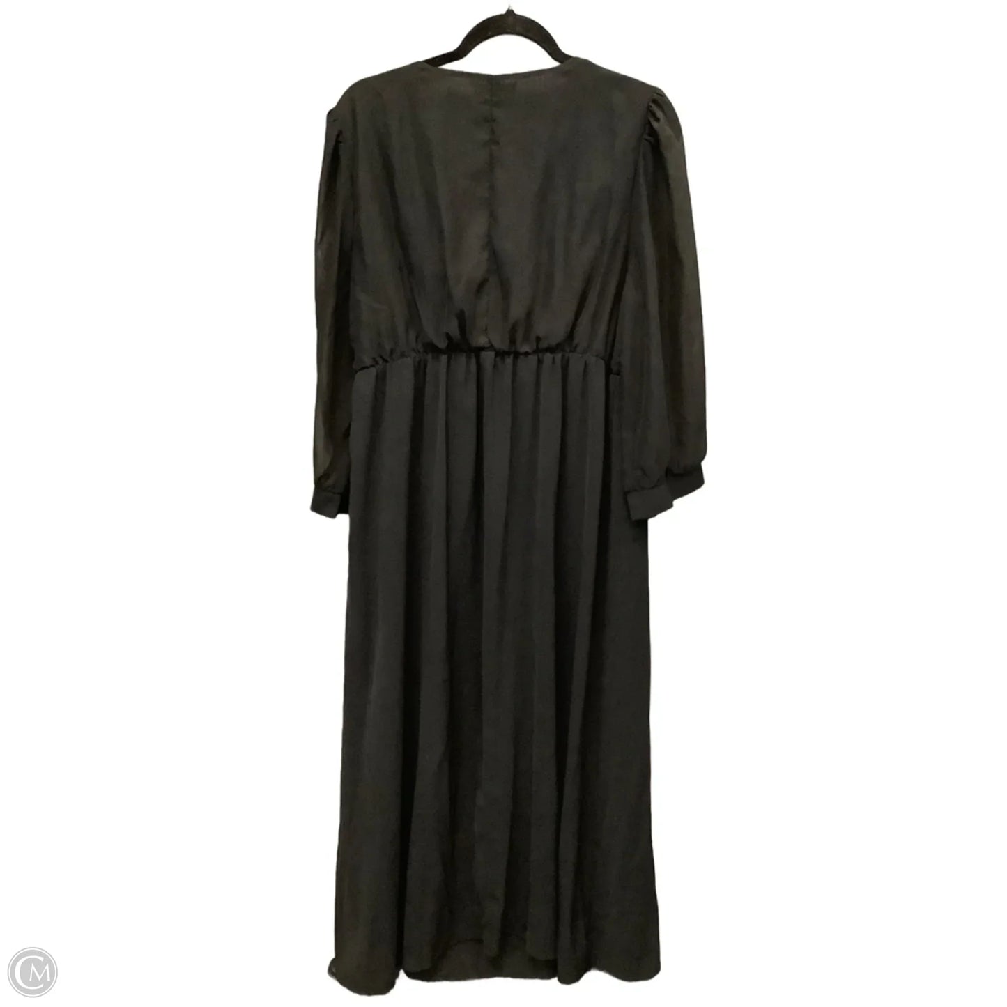 Dress Party Midi By Shein In Black, Size: 2x