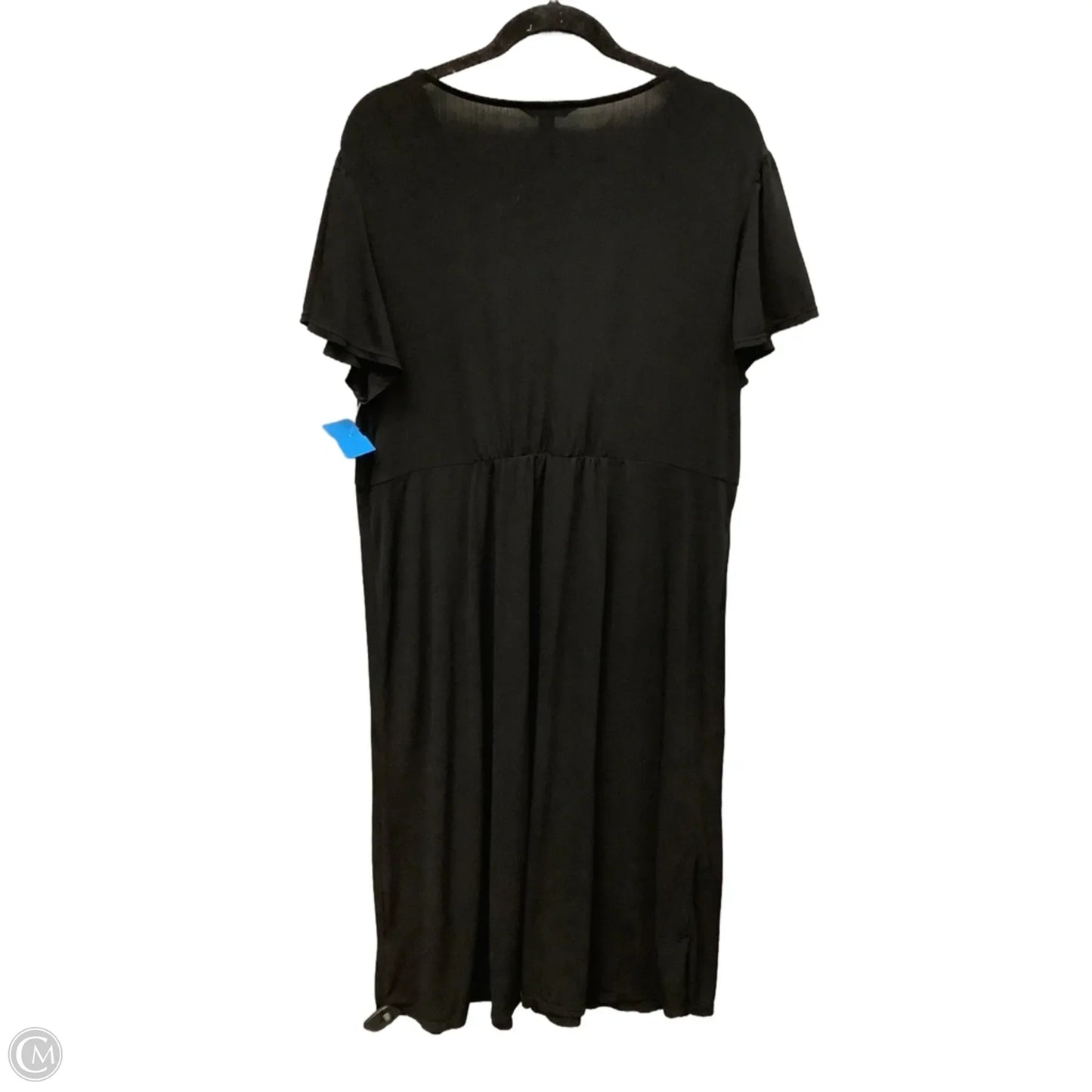 Dress Party Midi By George In Black, Size: Xxl