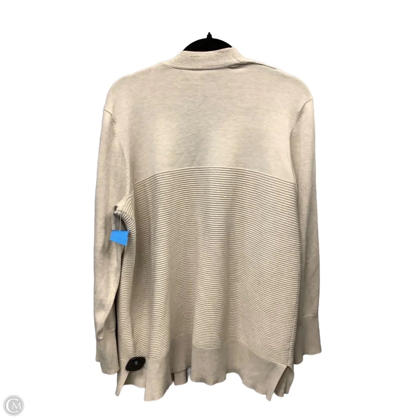 Cardigan By Time And Tru In Beige, Size: Xxl