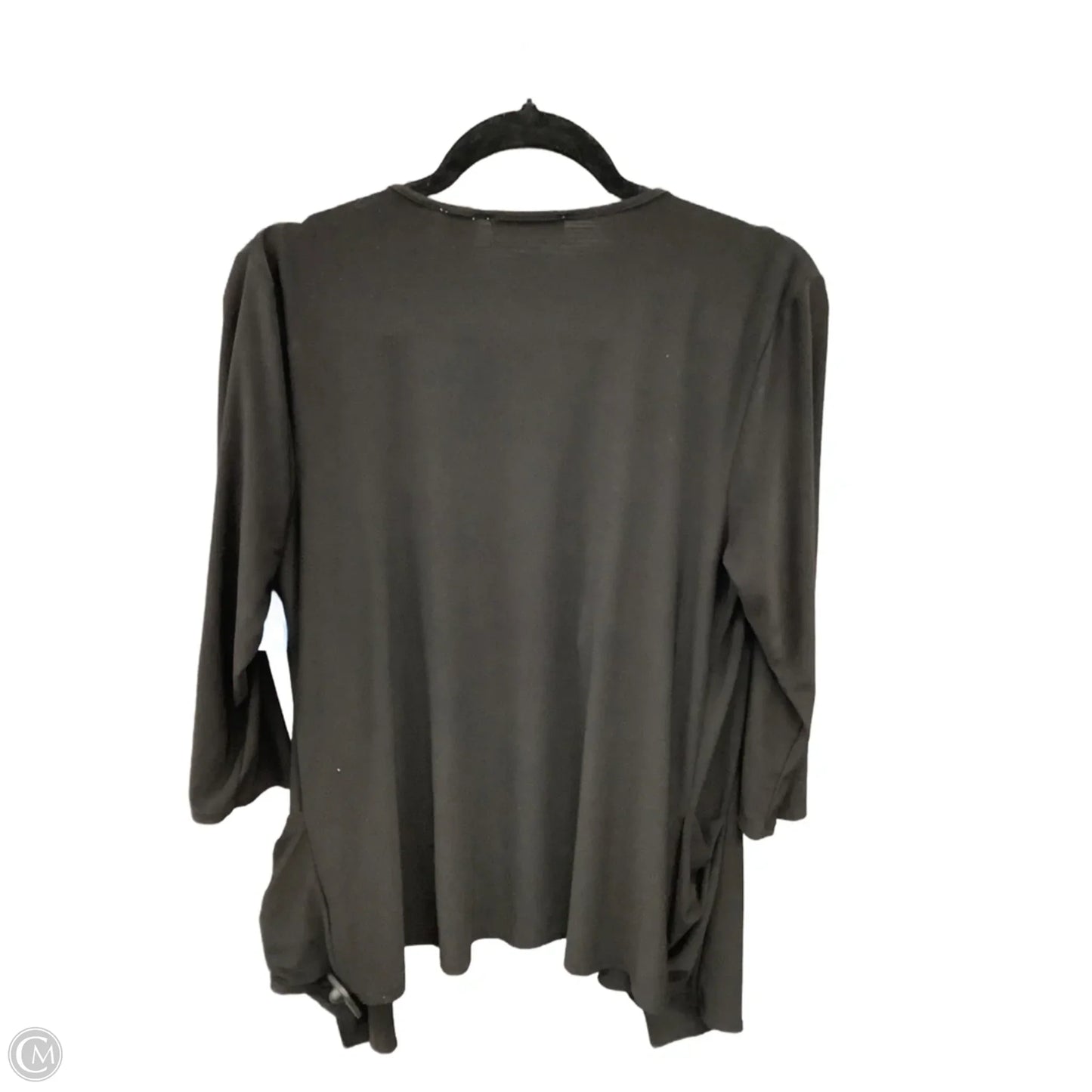 Cardigan By Valerie Stevens In Black, Size: M