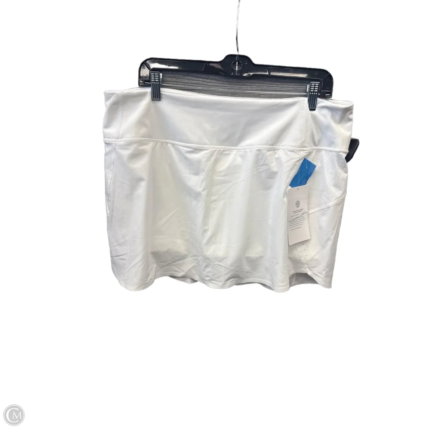 Athletic Skort By Athleta In White, Size: Xl