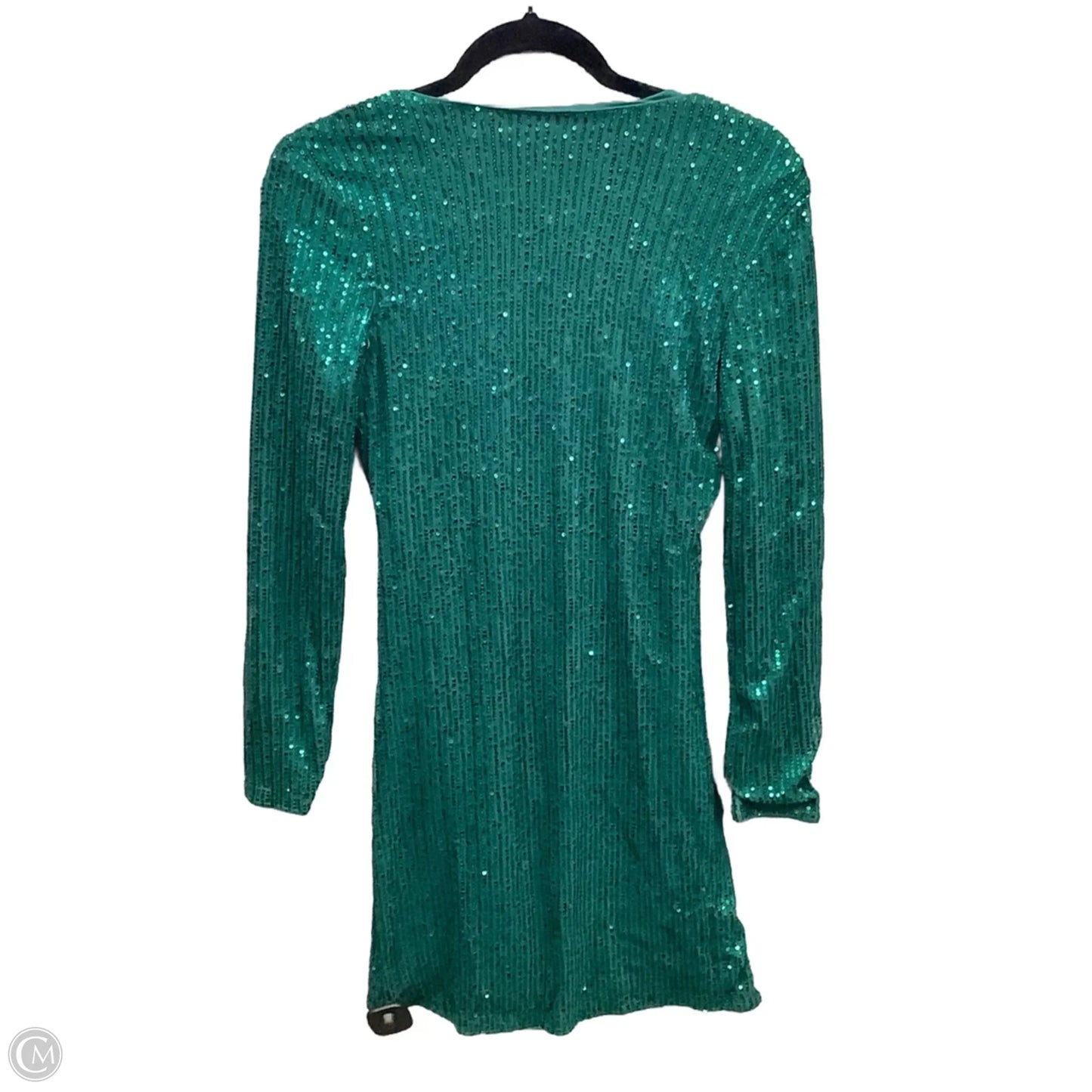 Dress Party Midi By Shein In Green, Size: S