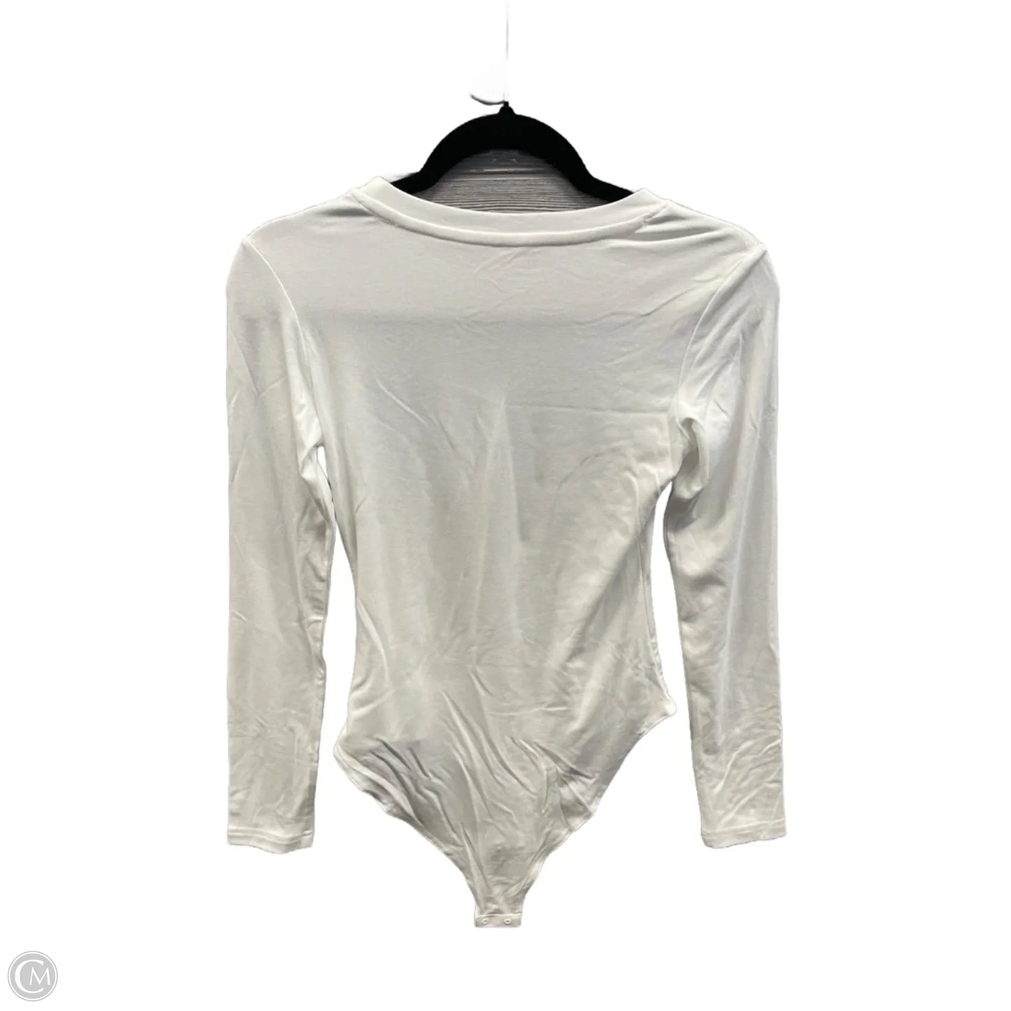 Bodysuit By Clothes Mentor In White, Size: S