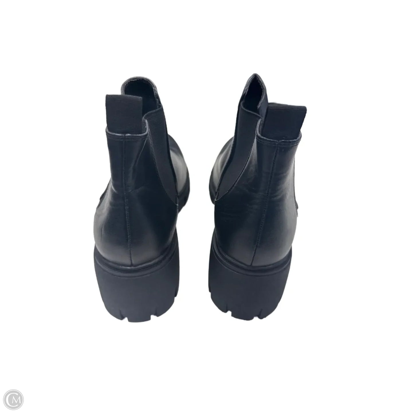 Boots Ankle Heels By Soda In Black, Size: 11