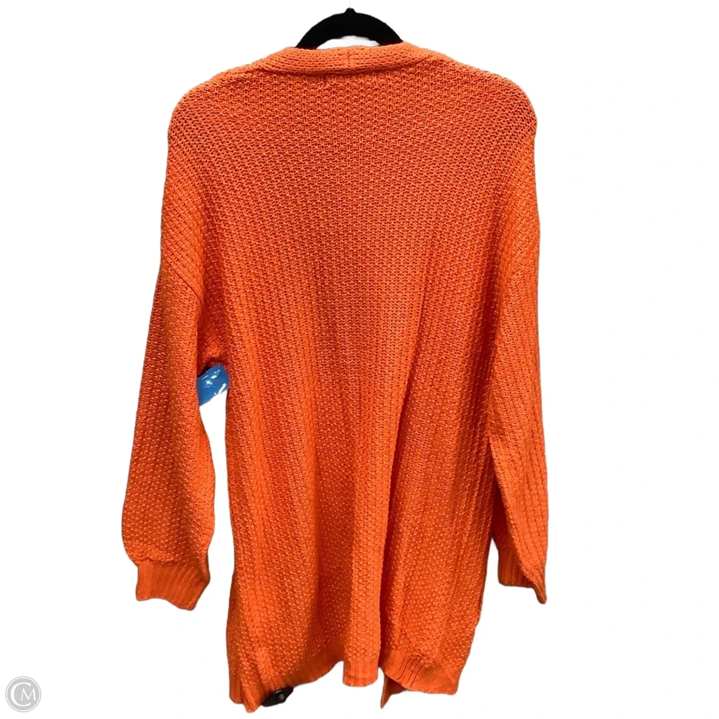 Sweater Cardigan By Merokeety In Orange, Size: M