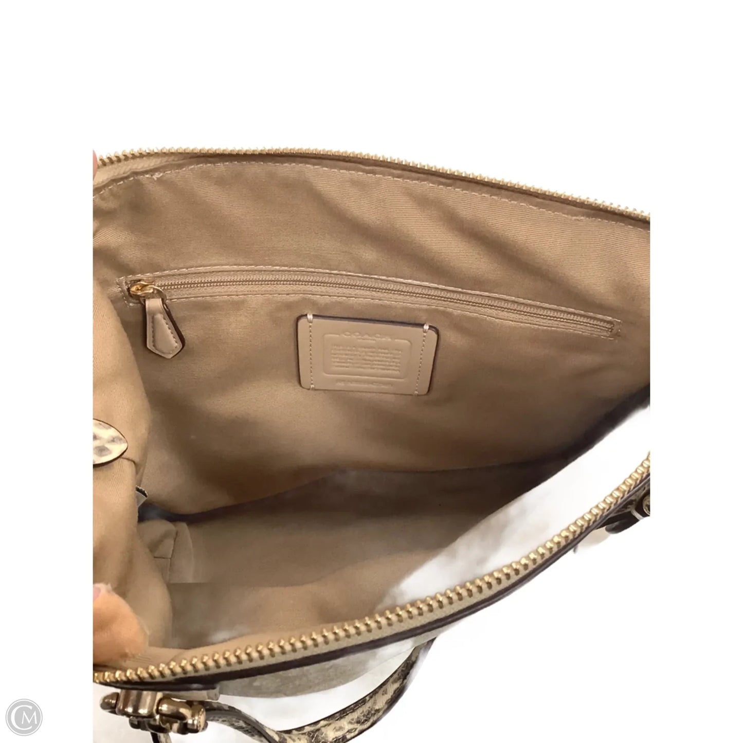 Crossbody Designer By Coach, Size: Medium