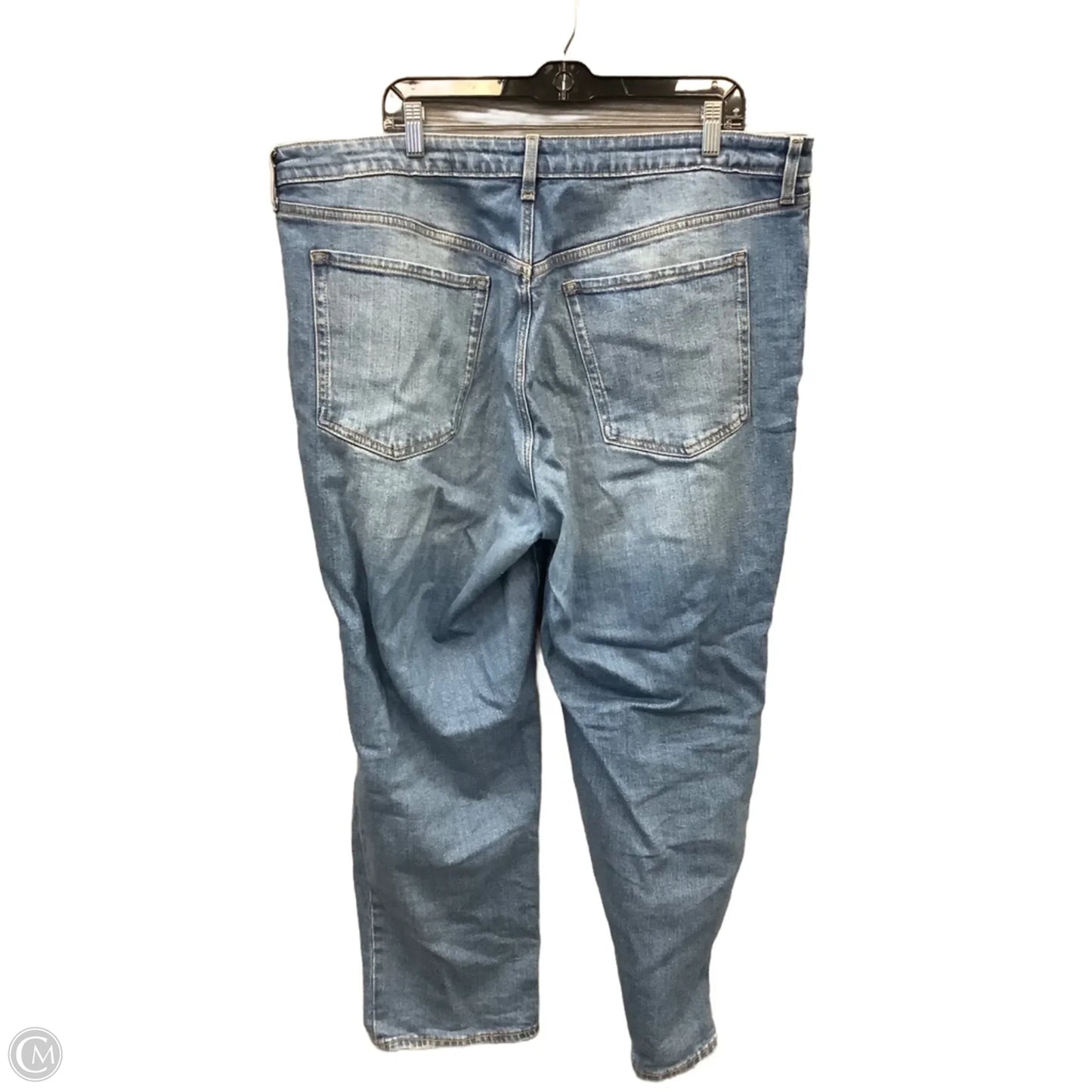 Jeans Wide Leg By Old Navy In Blue Denim, Size: 18