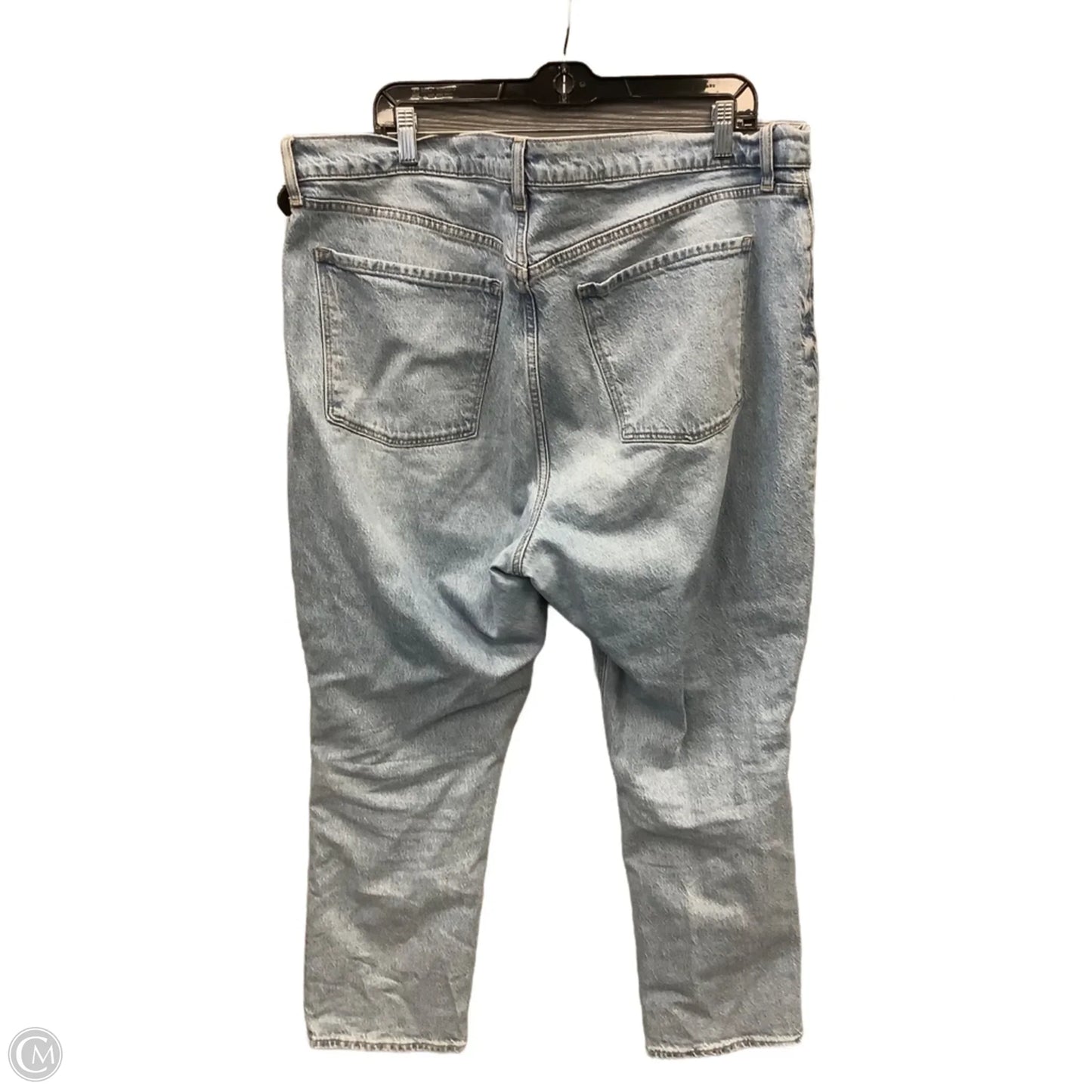 Jeans Straight By Old Navy In Blue Denim, Size: 18