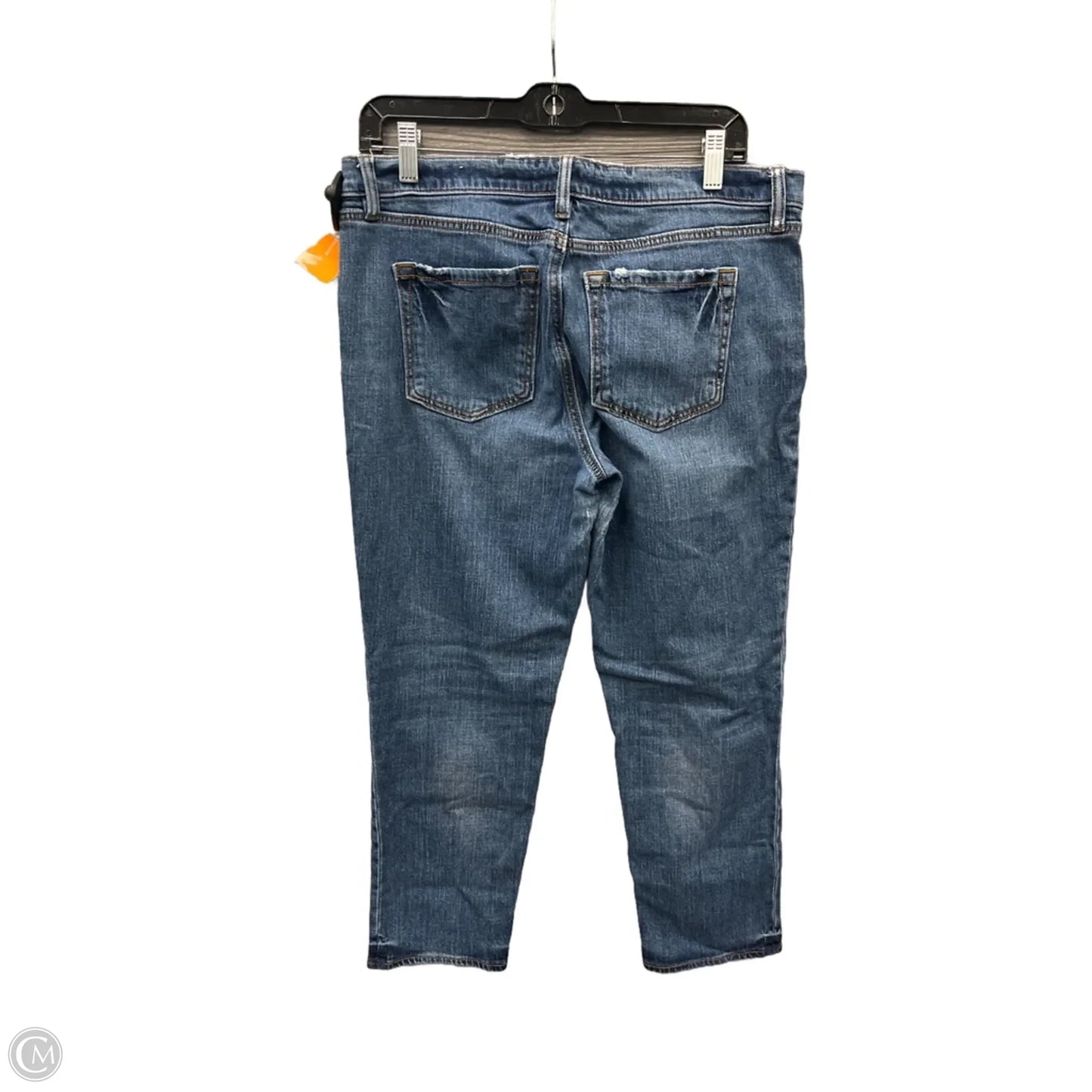 Jeans Straight By Loft In Blue Denim, Size: 6