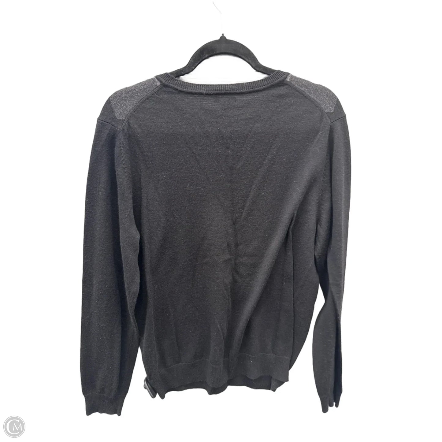 Sweater By Apt 9 In Black, Size: M