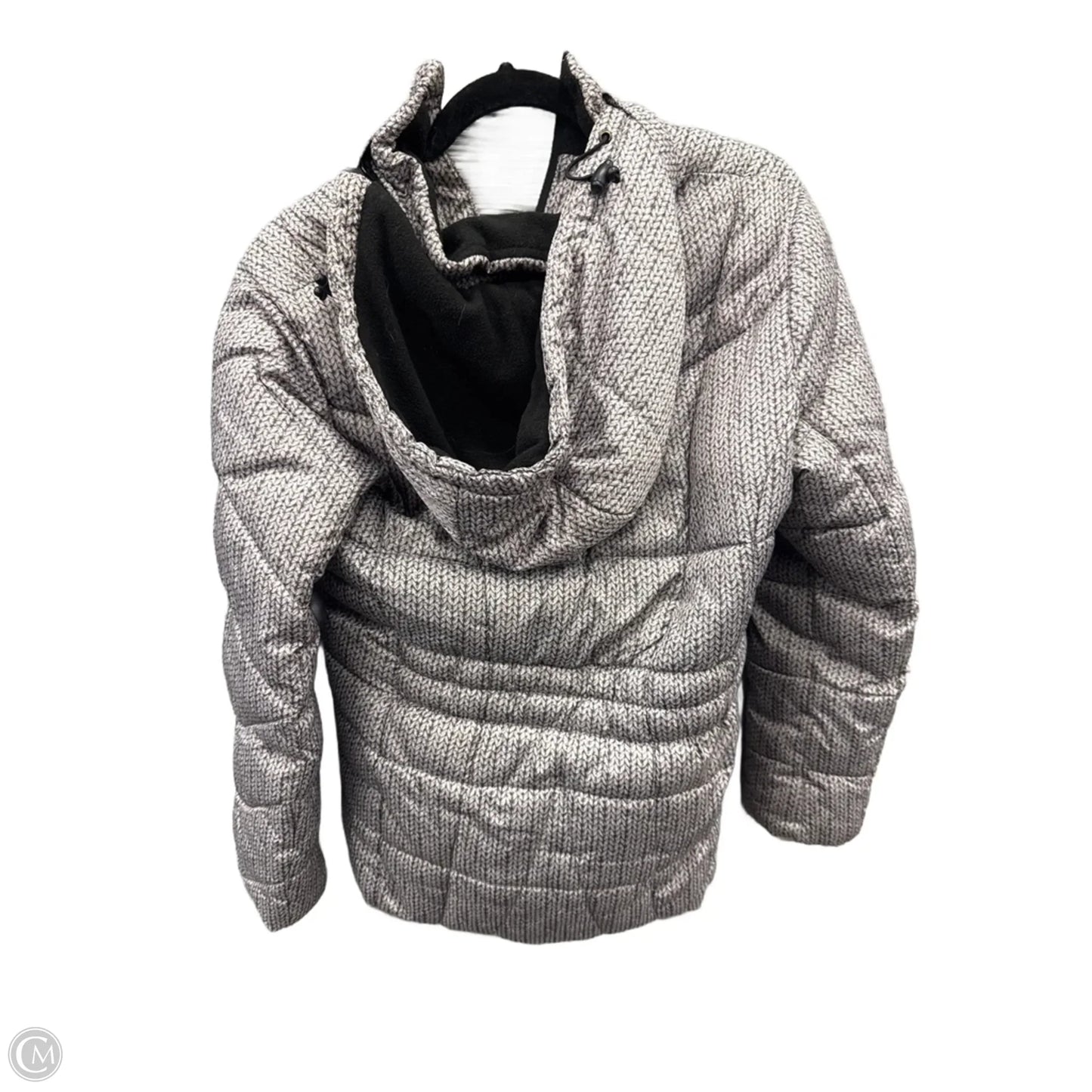 Coat Puffer & Quilted By Faded Glory In Grey, Size: Xs