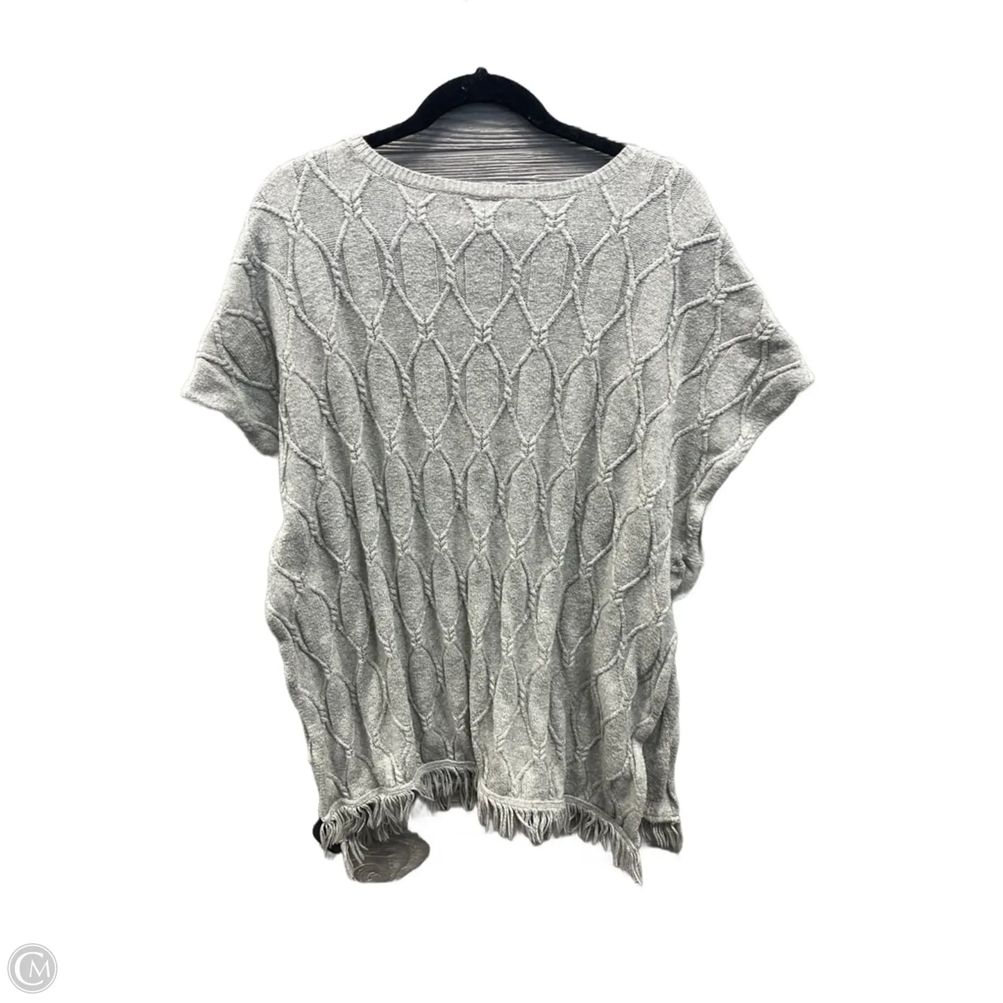 Sweater Short Sleeve By Sonoma In Grey, Size: S