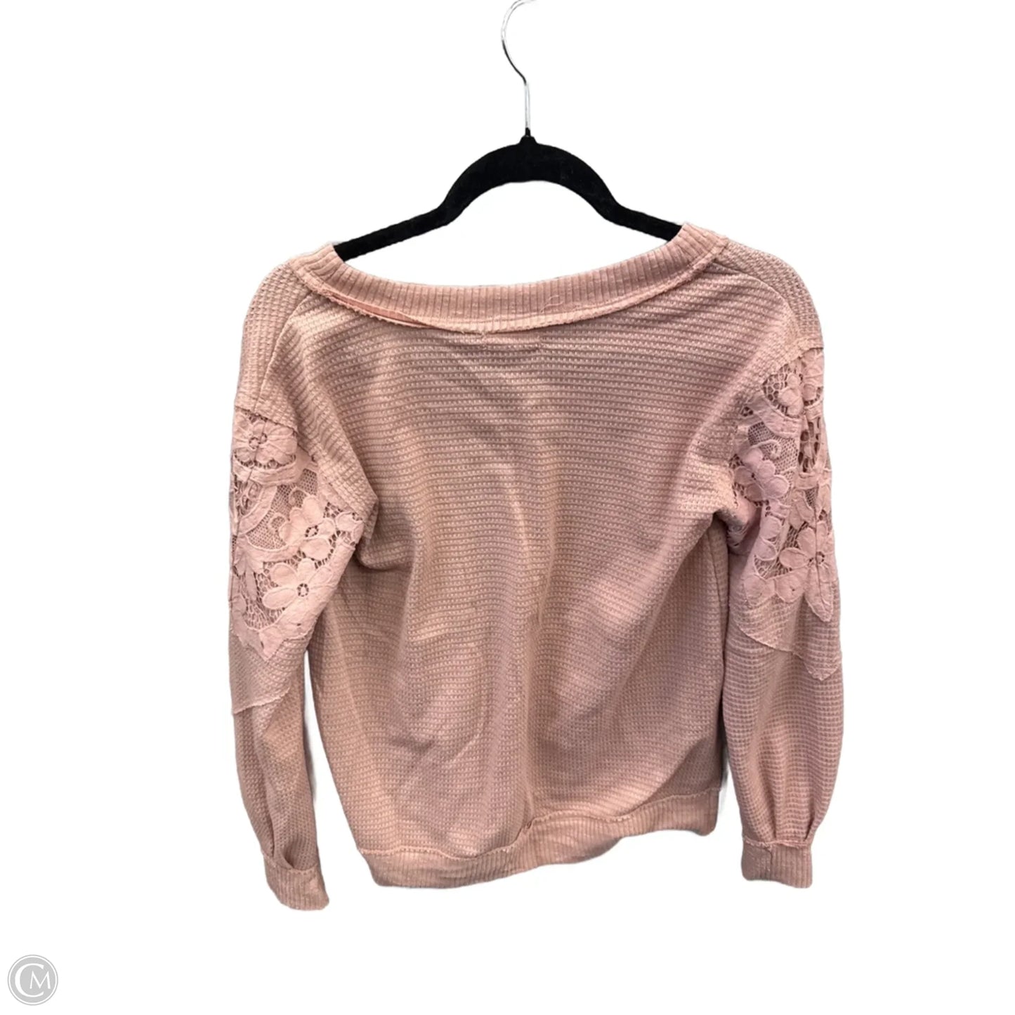 Top Long Sleeve By Maurices In Pink, Size: Xs