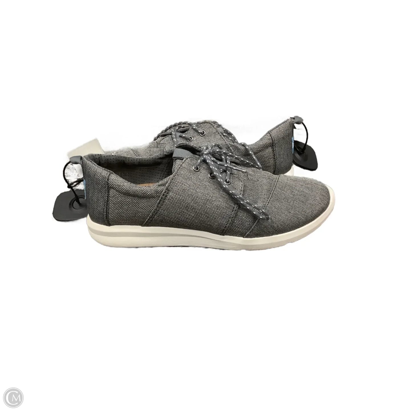 Shoes Flats By Toms In Grey, Size: 9