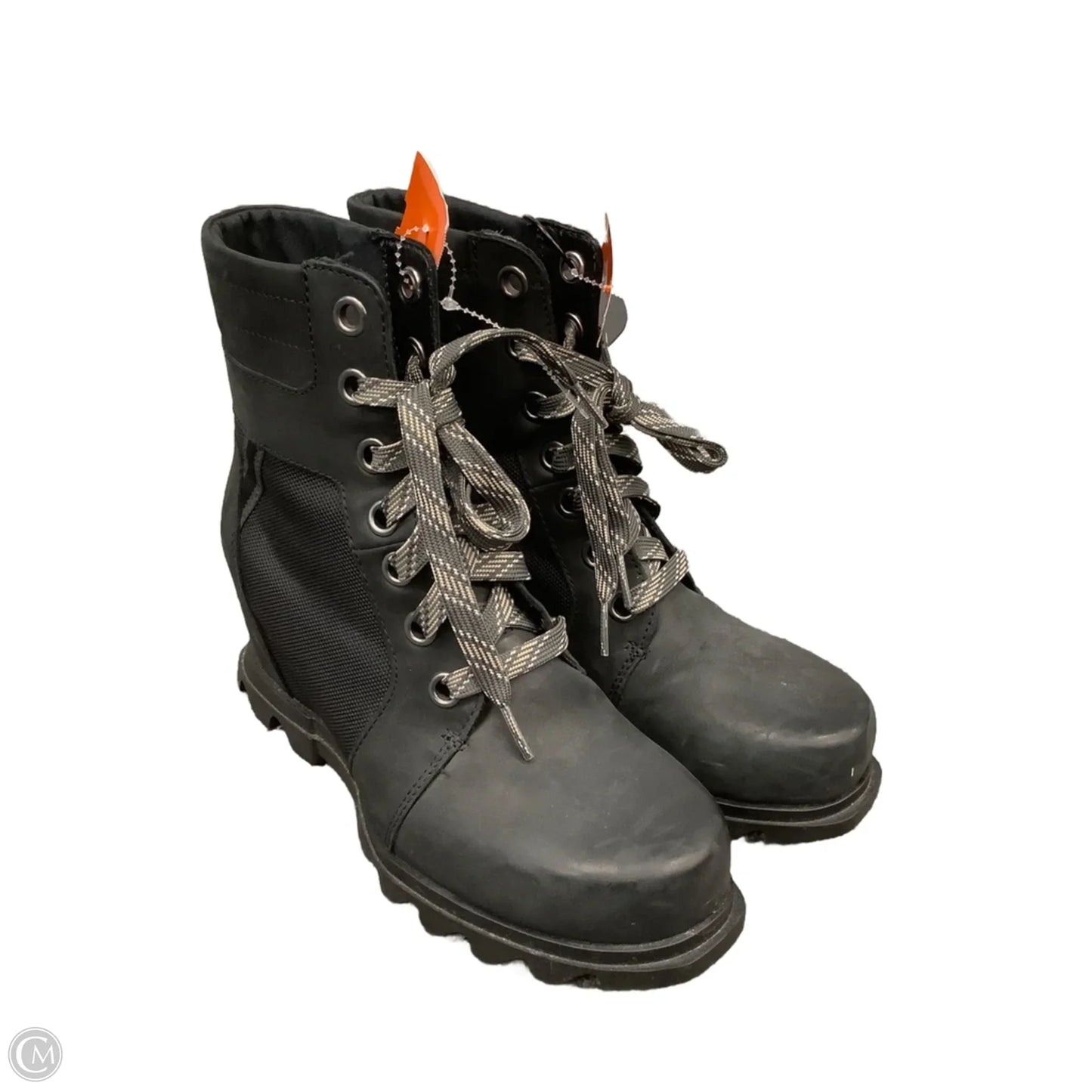 Boots Ankle Heels By Sorel In Black, Size: 8.5