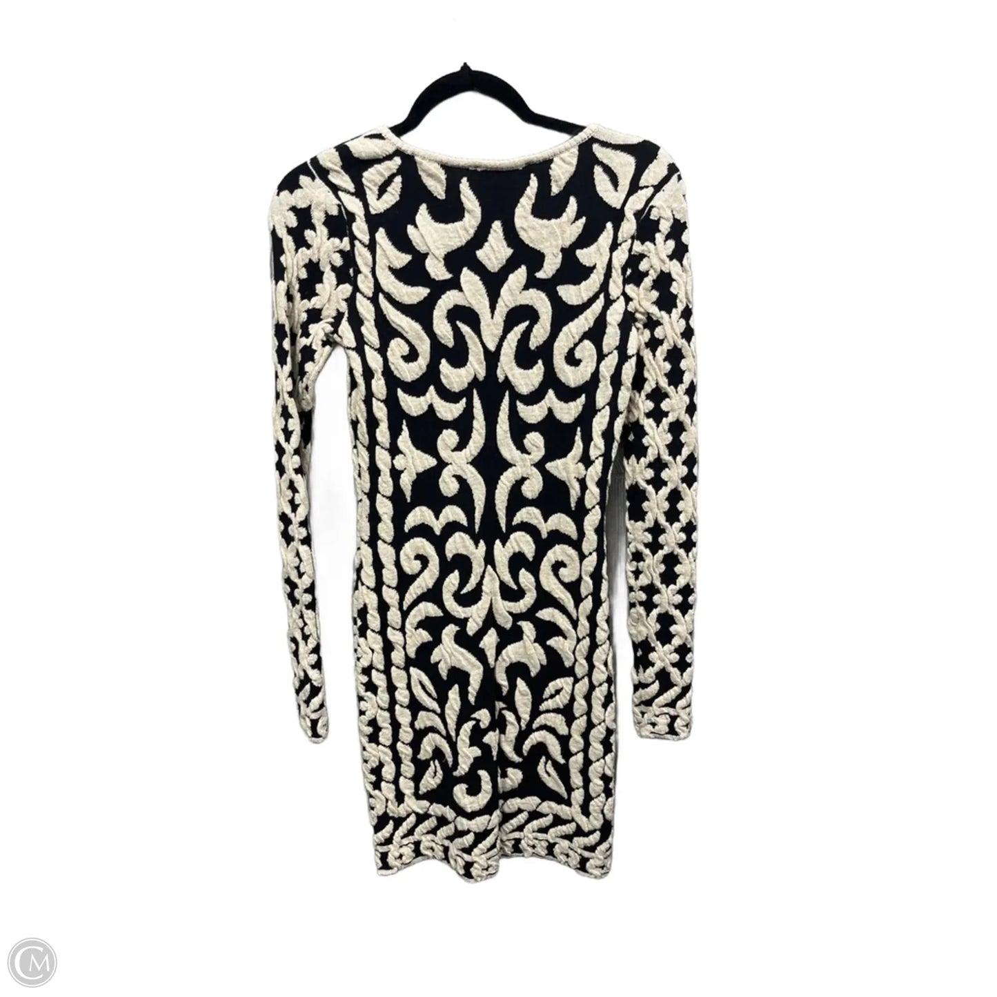 Dress Sweater By Inc In Black & Tan, Size: Xs