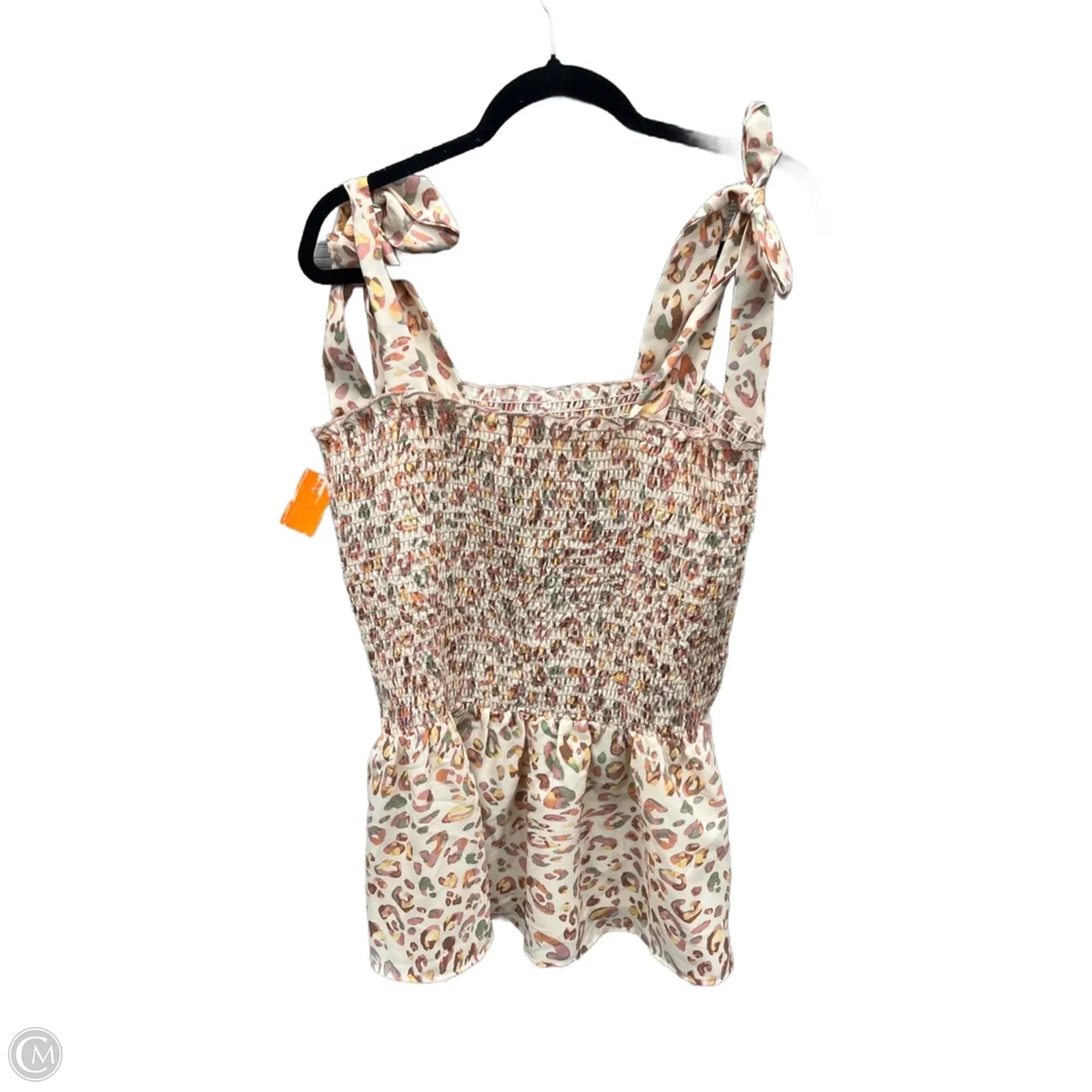 Top Sleeveless By Clothes Mentor In Animal Print, Size: 3x