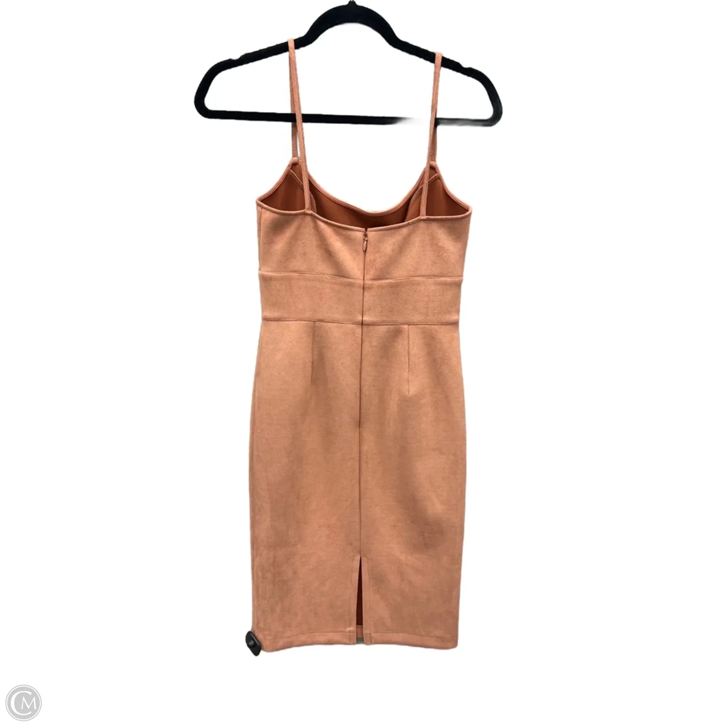 Dress Casual Midi By Bcbgmaxazria In Orange, Size: S