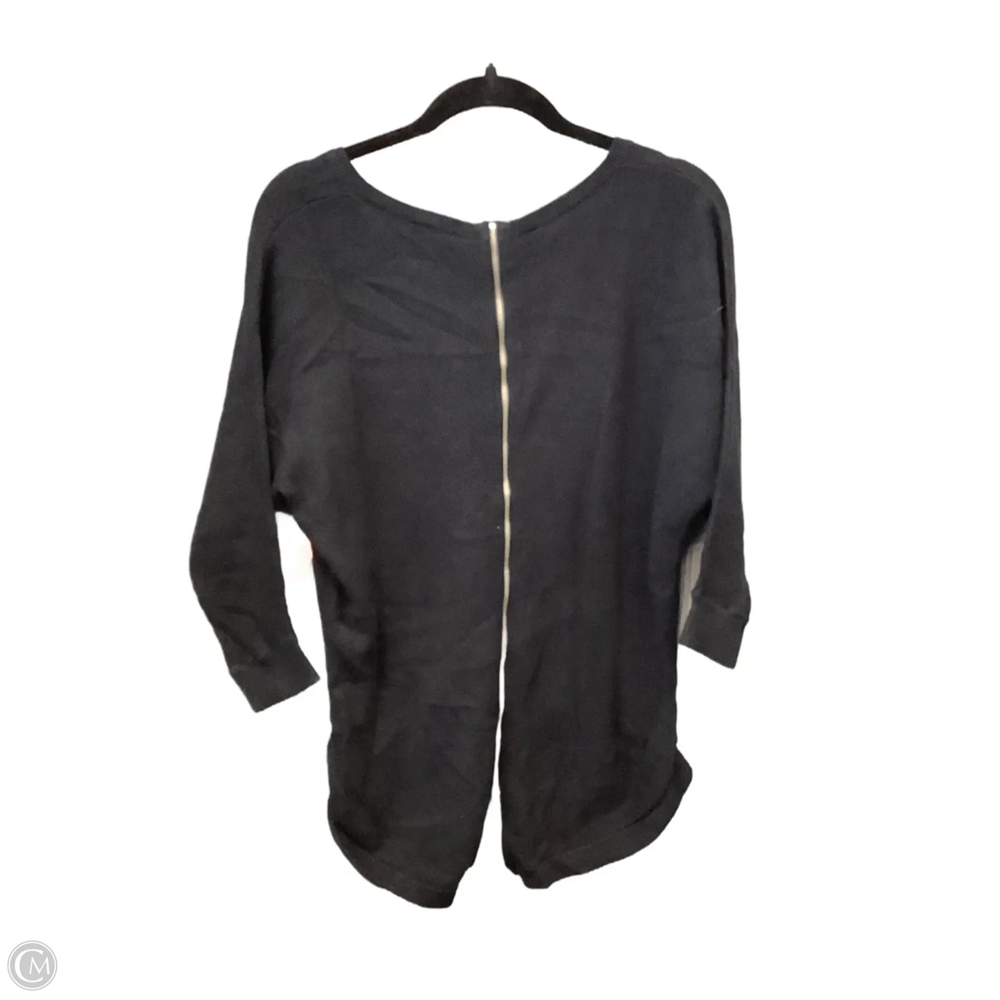 Top 3/4 Sleeve By Express In Black, Size: Xs
