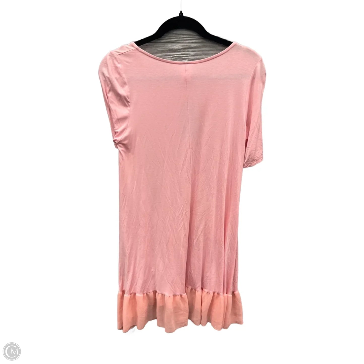 Tunic Short Sleeve By Agnes & Dora In Pink, Size: S