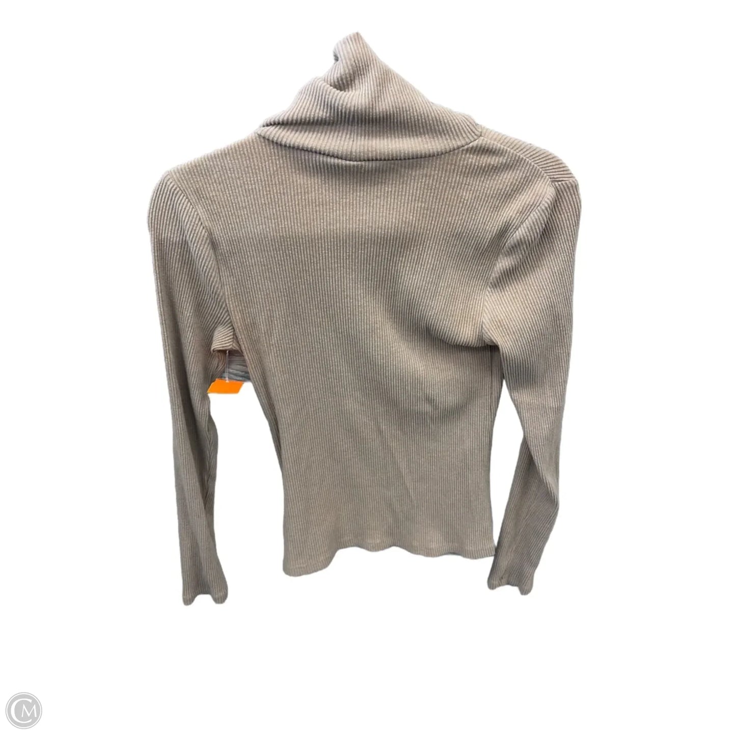 Top Long Sleeve By Old Navy In Brown, Size: M
