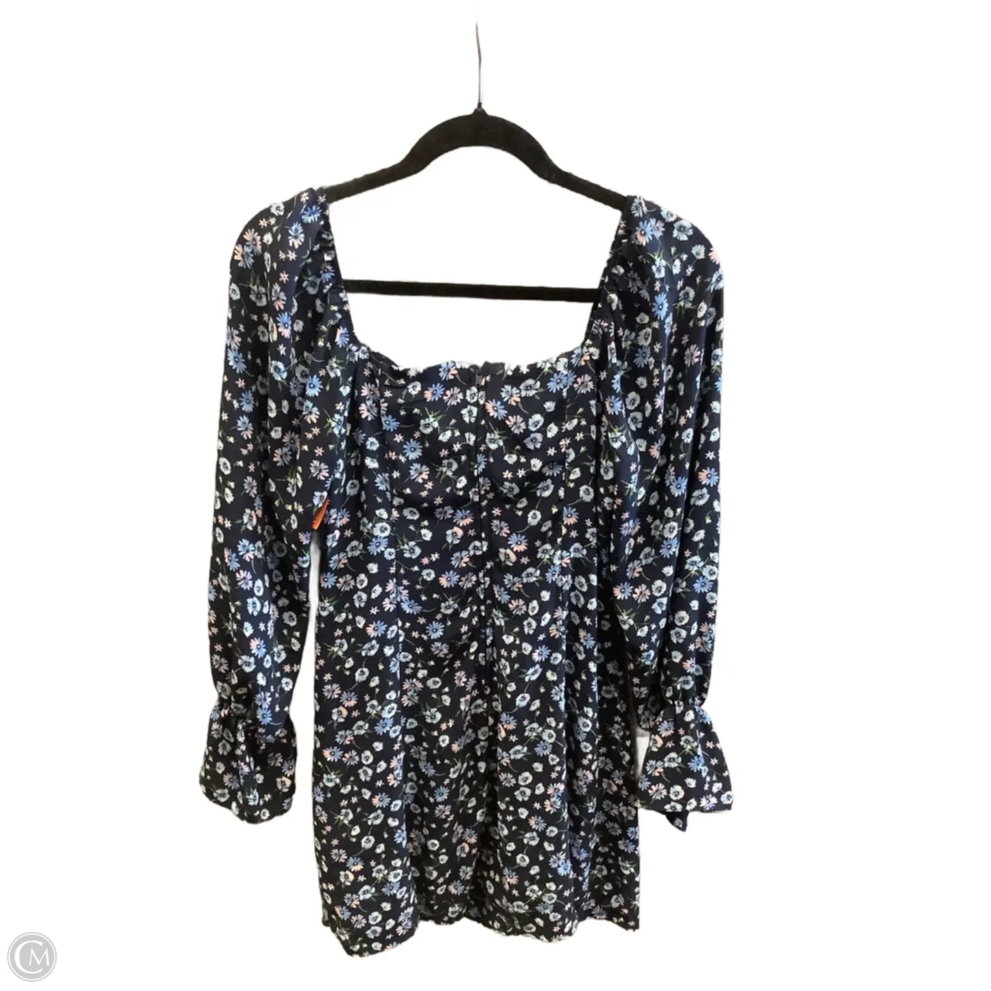 Dress Casual Midi By As U Wish In Blue, Size: M