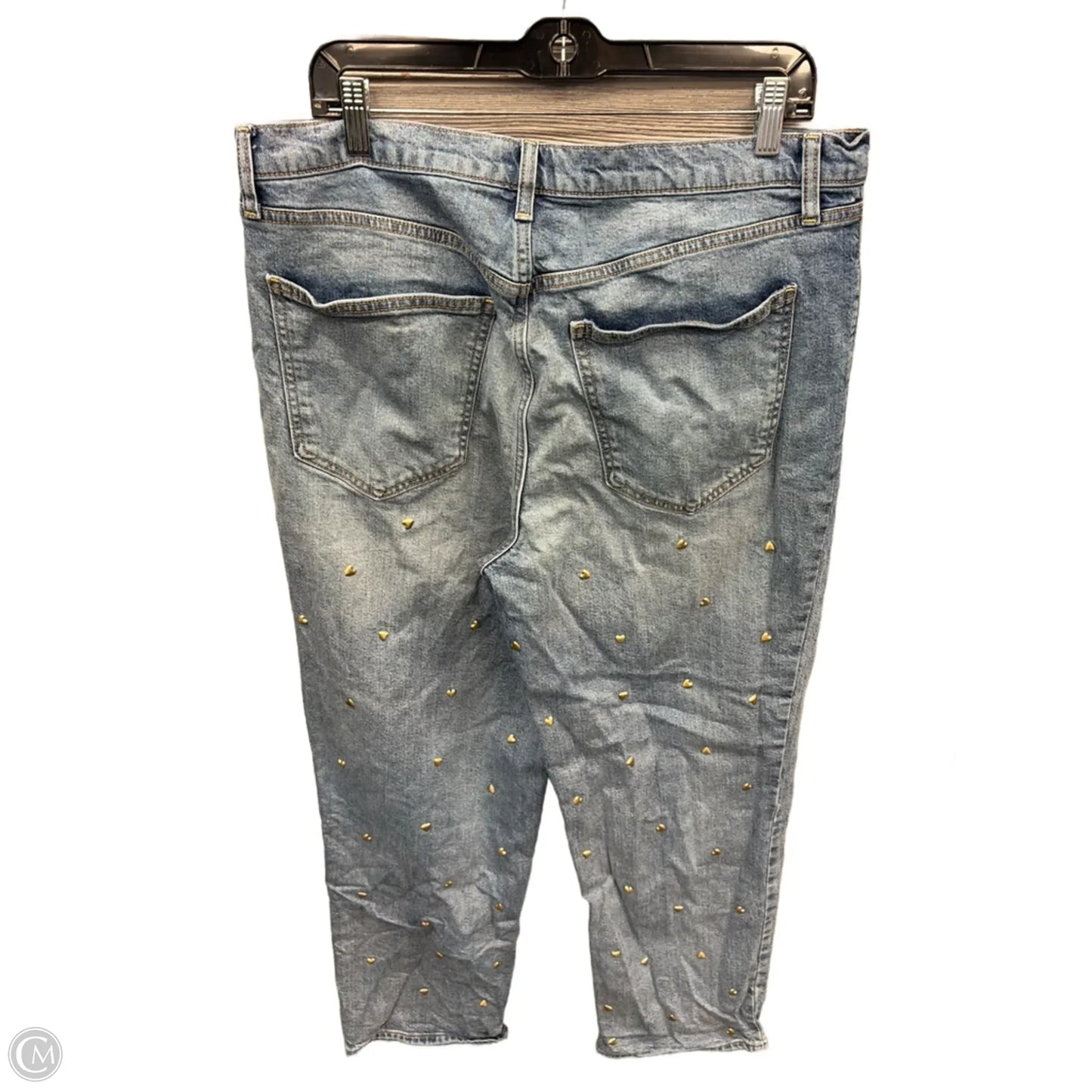 Jeans Straight By Universal Thread In Blue Denim, Size: 16