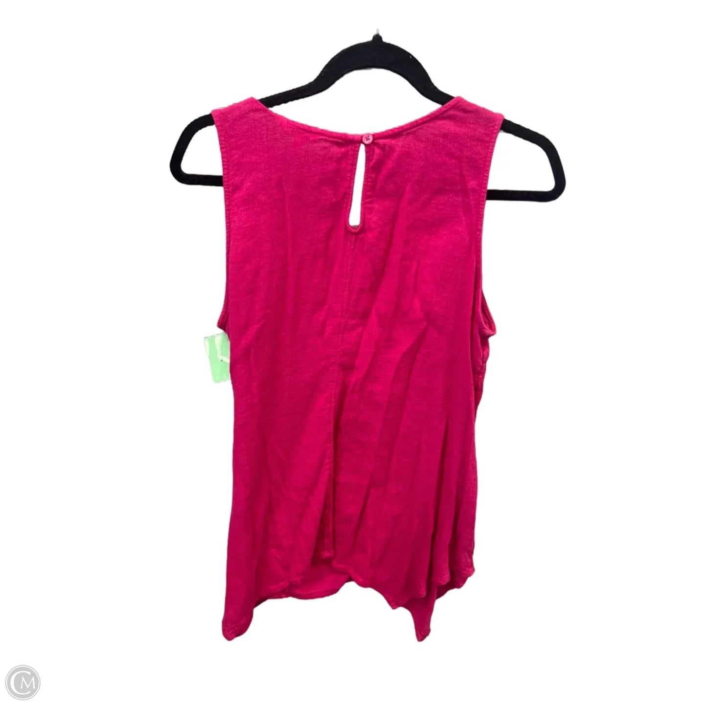 Top Sleeveless By Sonoma In Pink, Size: M