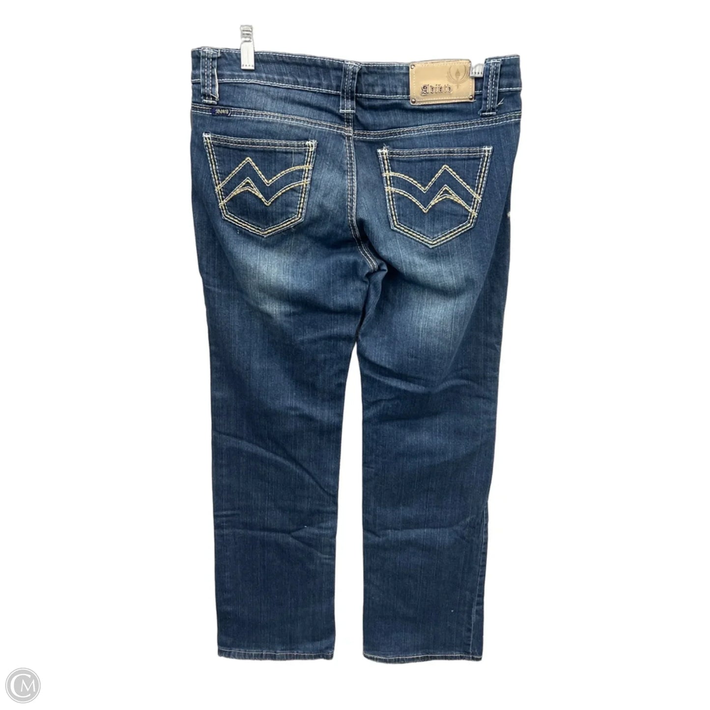 Jeans Straight By Clothes Mentor In Blue Denim, Size: 6