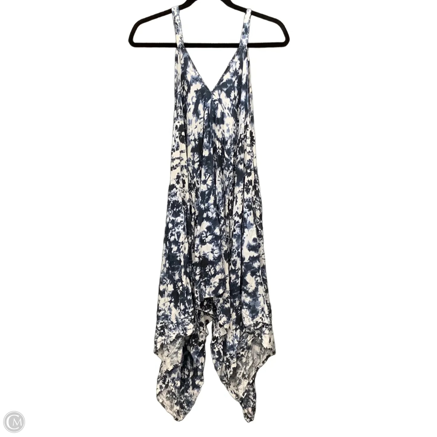 Jumpsuit By Japna In Blue & White, Size: M