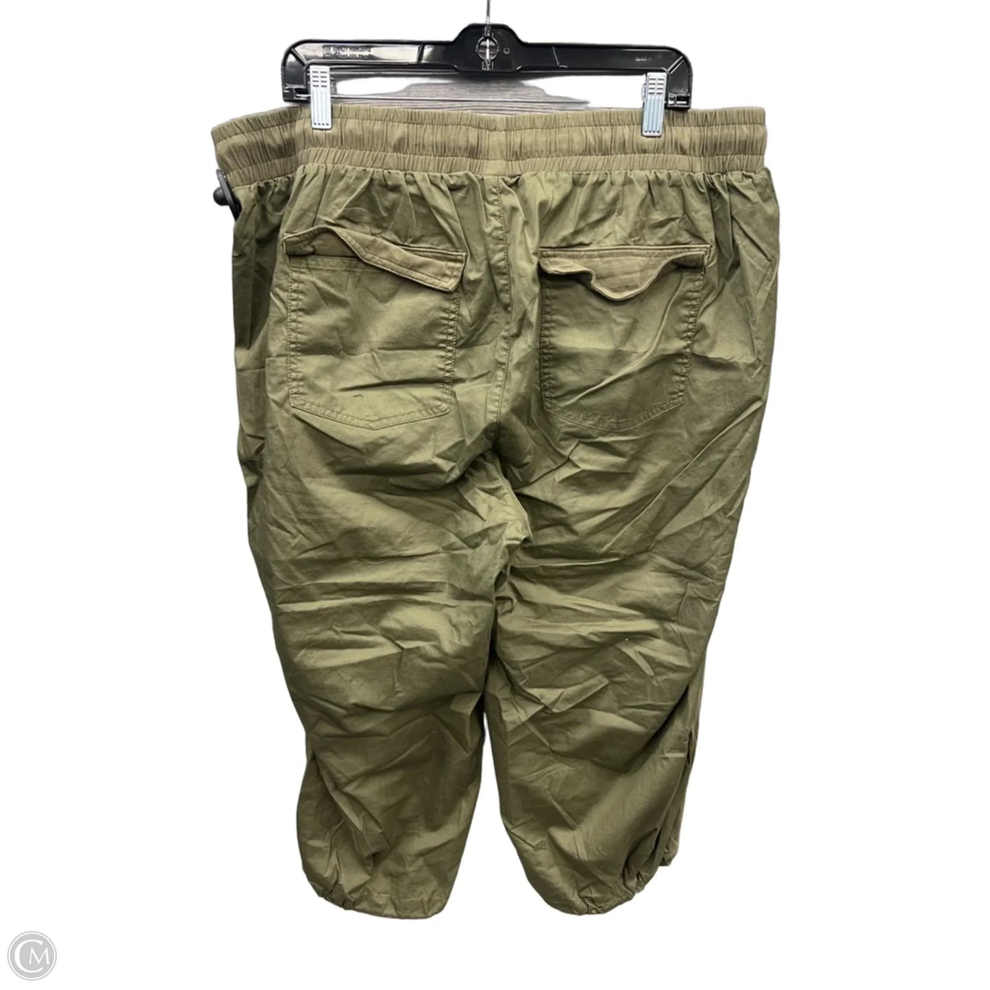 Capris By Lane Bryant In Green, Size: 18