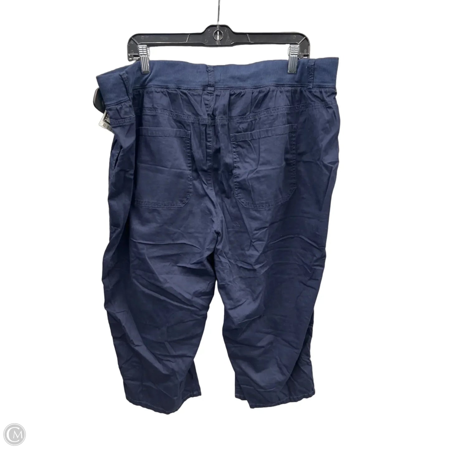 Capris By Evri In Blue, Size: 20