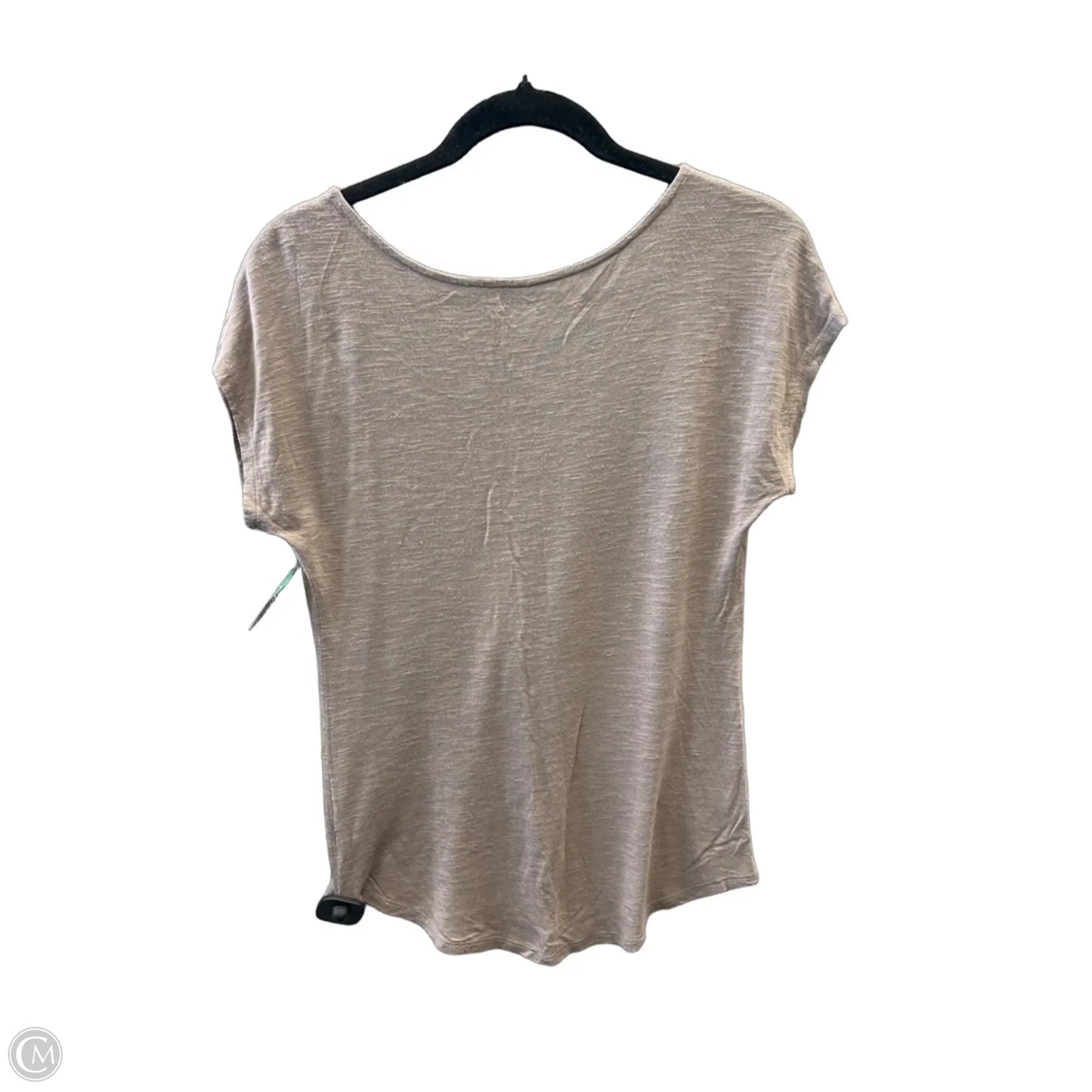 Top Short Sleeve By Apt 9 In Grey, Size: S