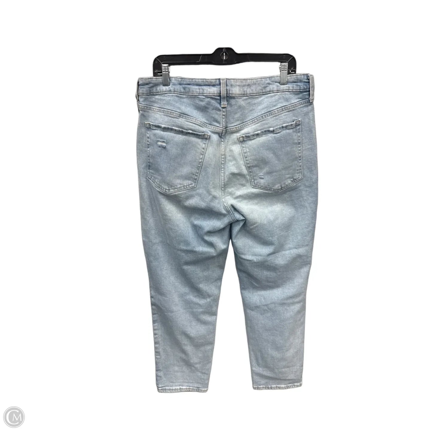 Jeans Straight By Old Navy In Blue Denim, Size: 14