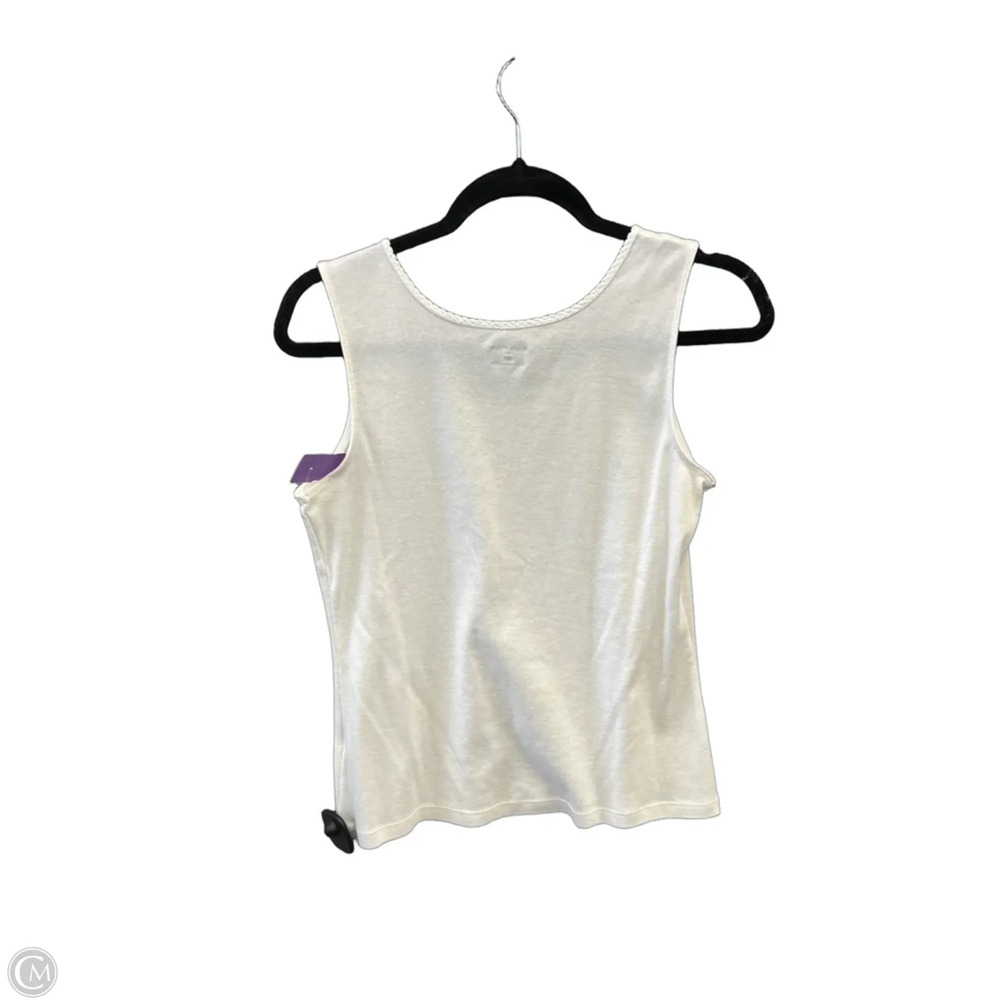 Top Sleeveless By Studio Works In White, Size: S