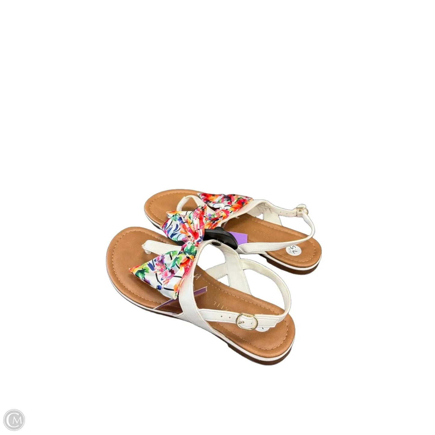Shoes Sneakers By Kelly And Katie In Floral Print, Size: 7.5