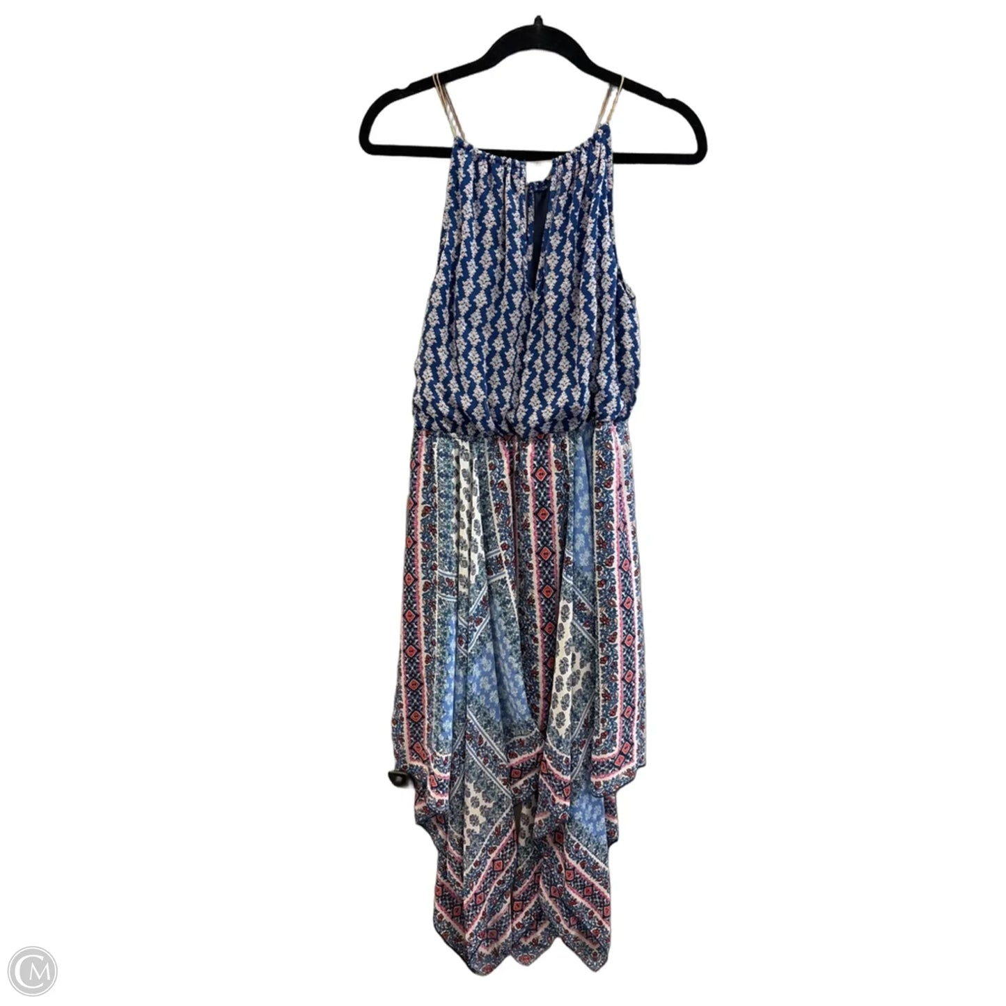 Dress Casual Midi By Maurices In Blue, Size: L