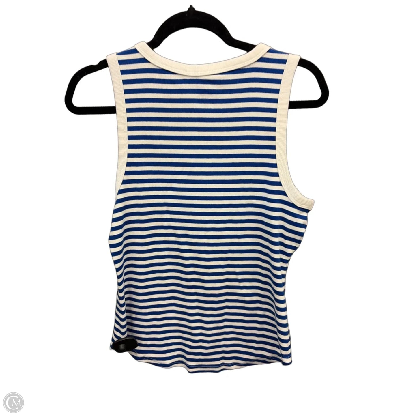 Top Sleeveless By Sonoma In Striped Pattern, Size: Xl